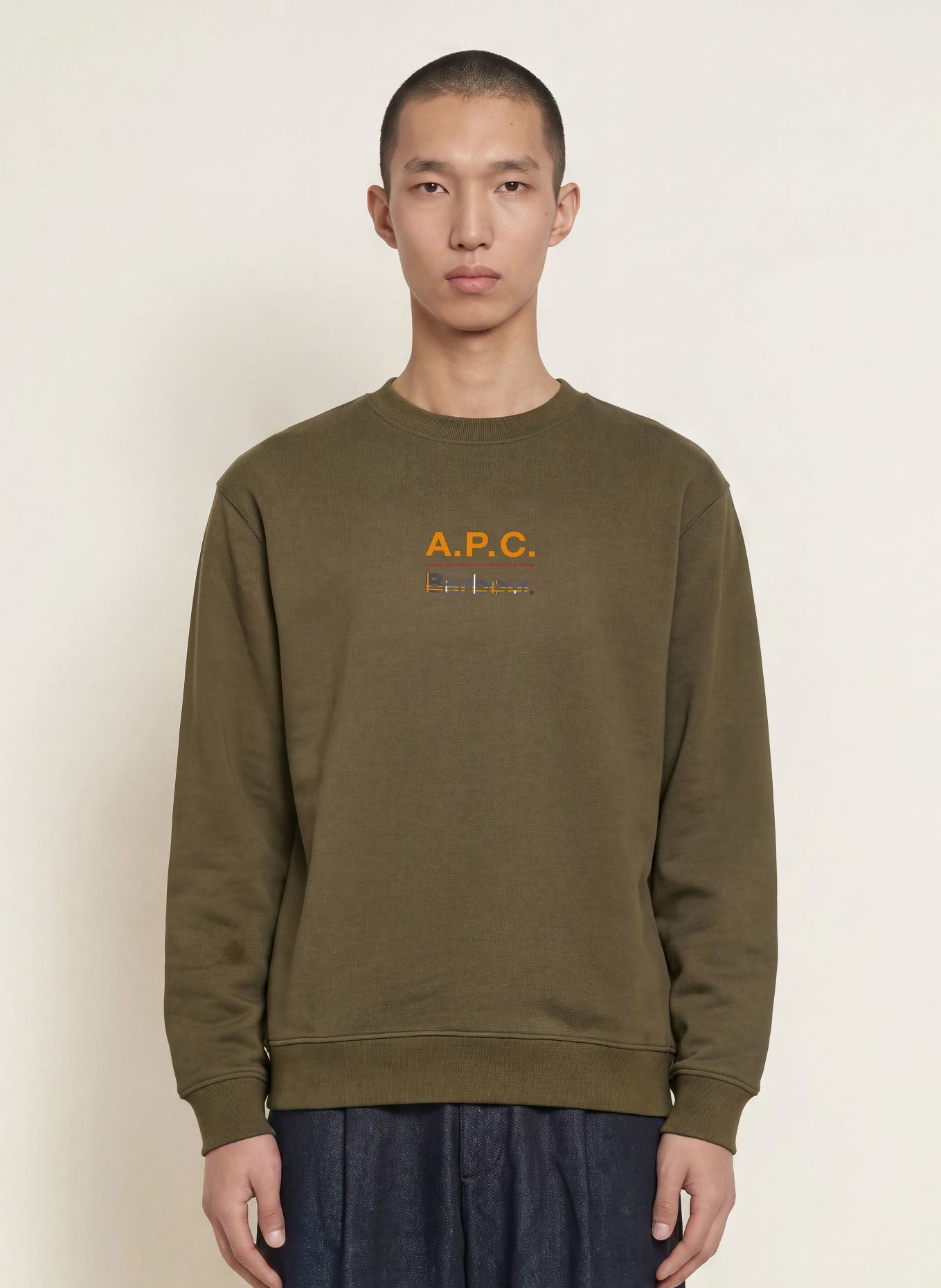 Barbour Sweatshirt: OLIV