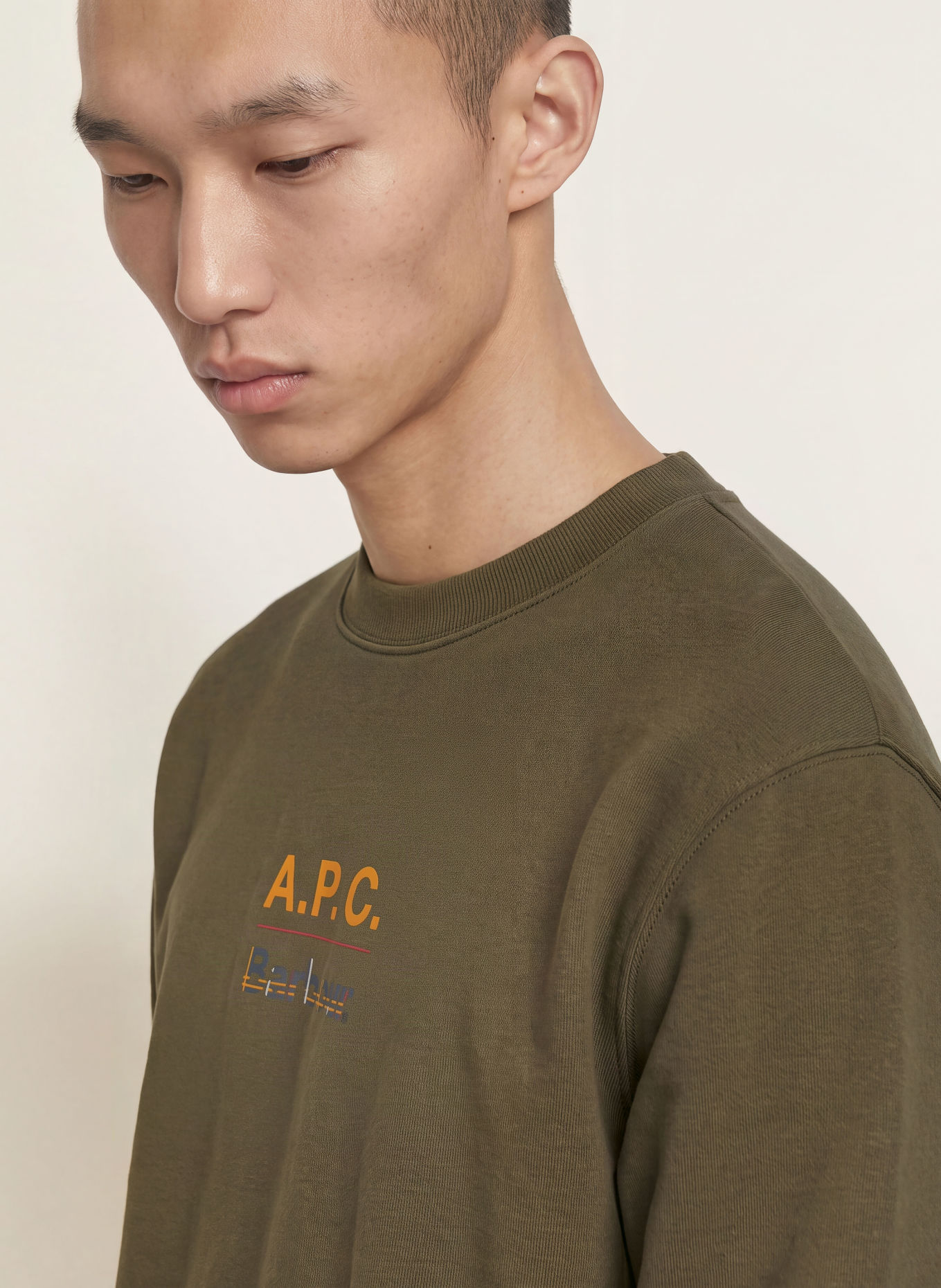Barbour Sweatshirt: OLIV