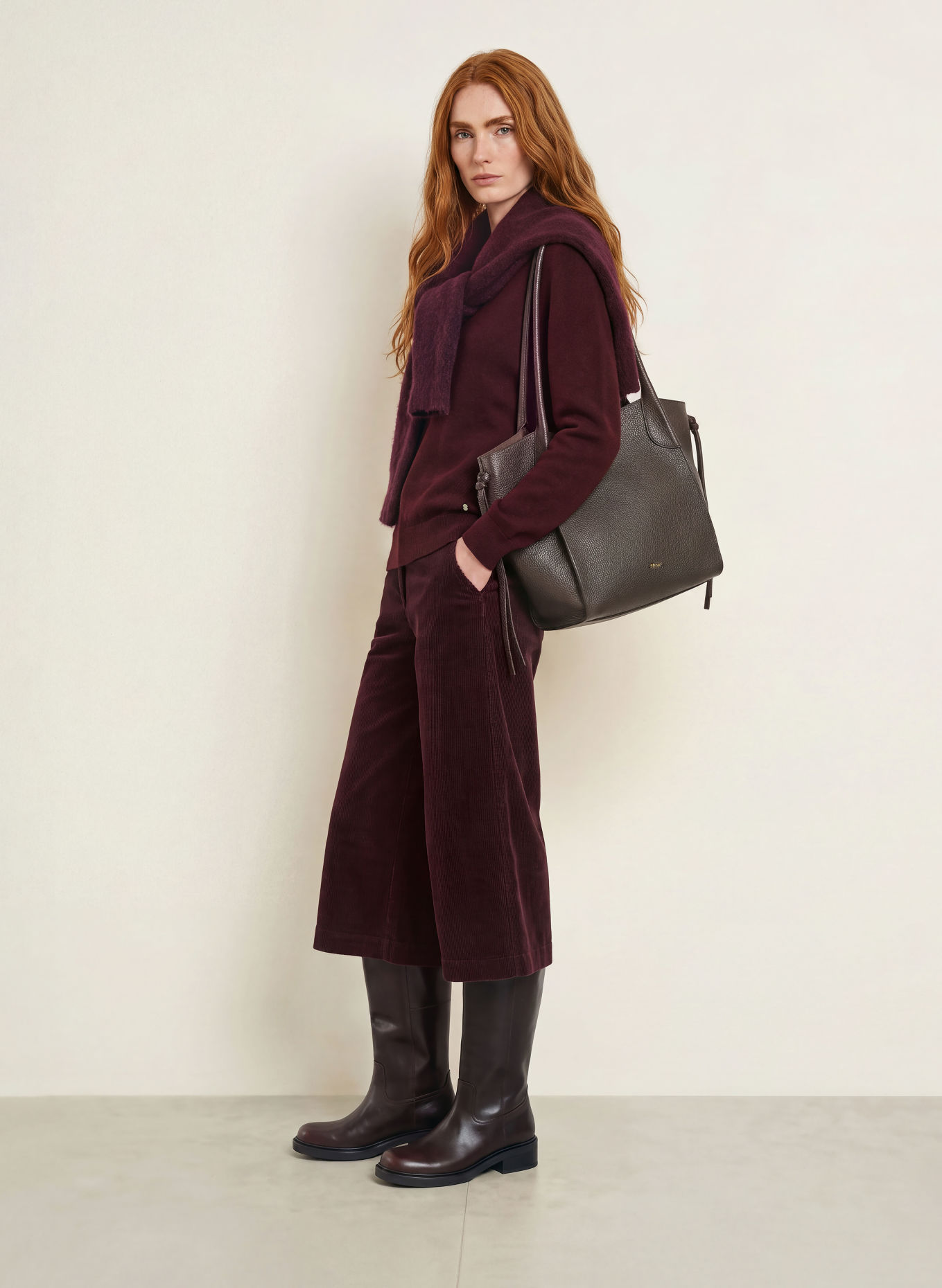 BRAX Sweter LISA: FIOLETOWY