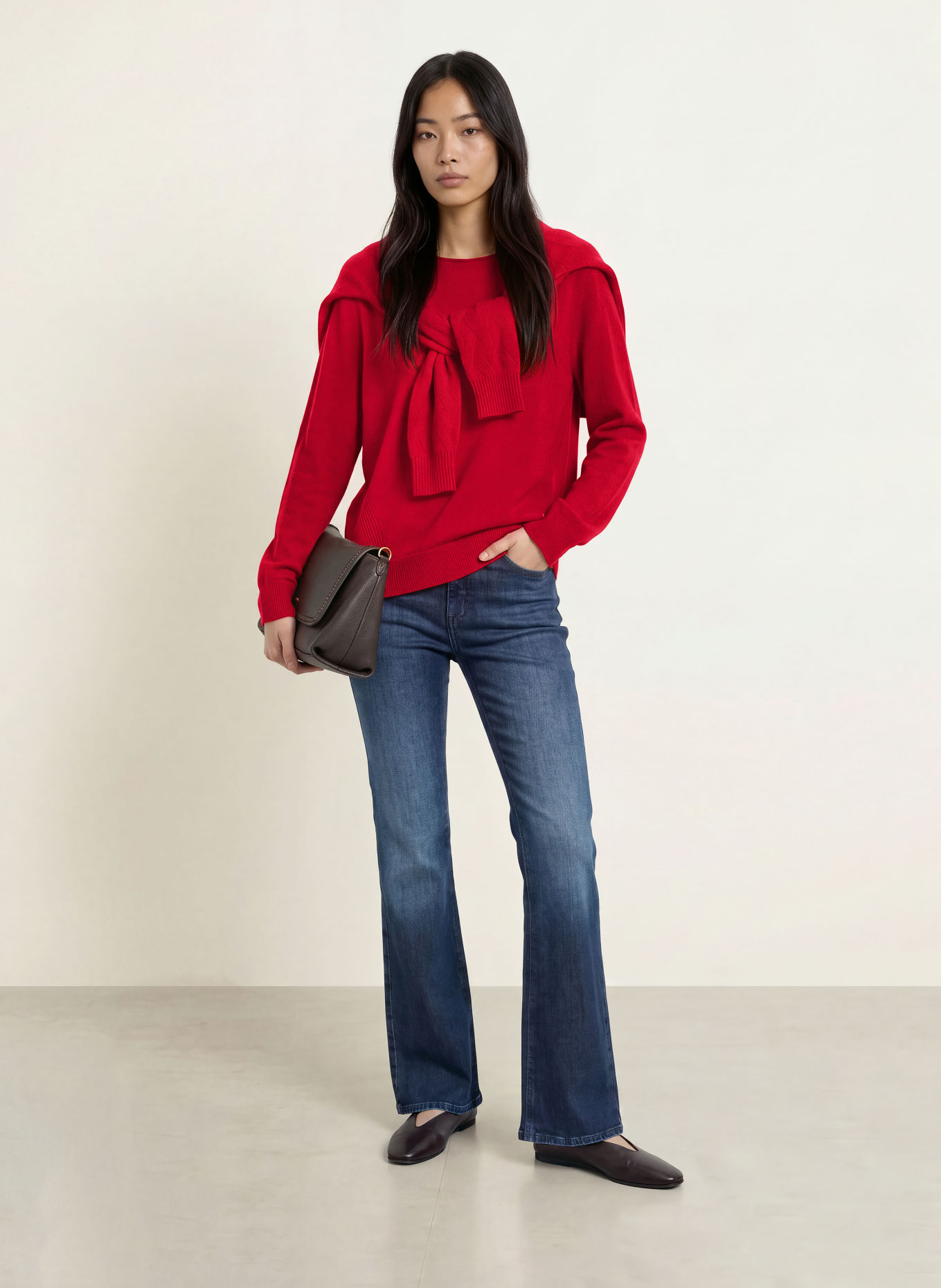 BRAX LISA Sweater: RED