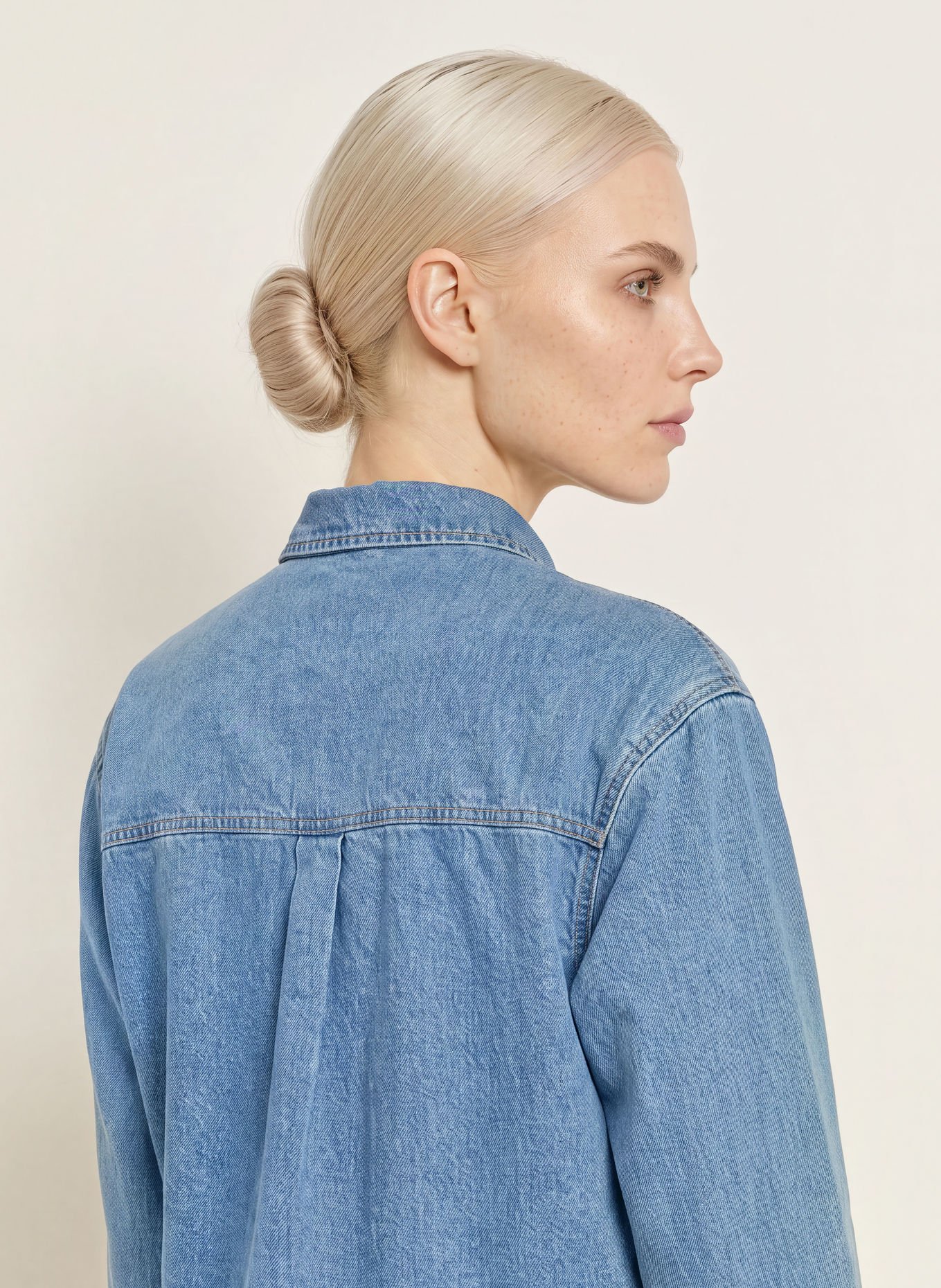 darling harbour Chemise en jean: MID BLUE