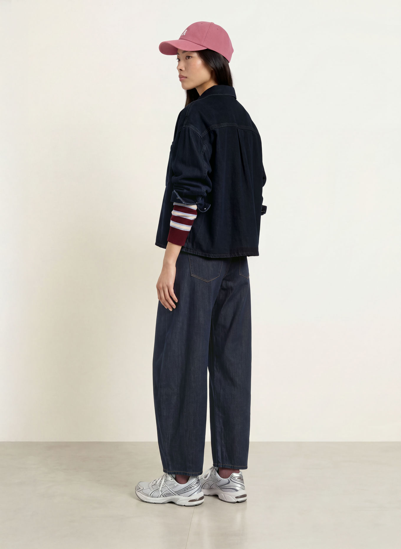 ARMEDANGELS NALAANI Denim blouse: DARK BLUE