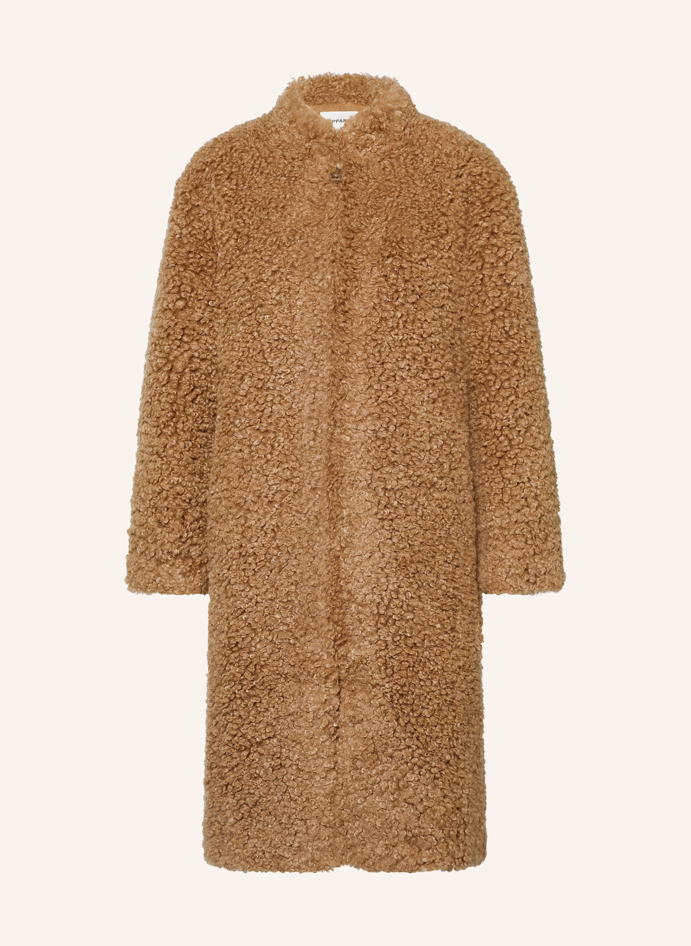 APPARIS Manteau en fourrure synthétique JUDE: CHAMEAU