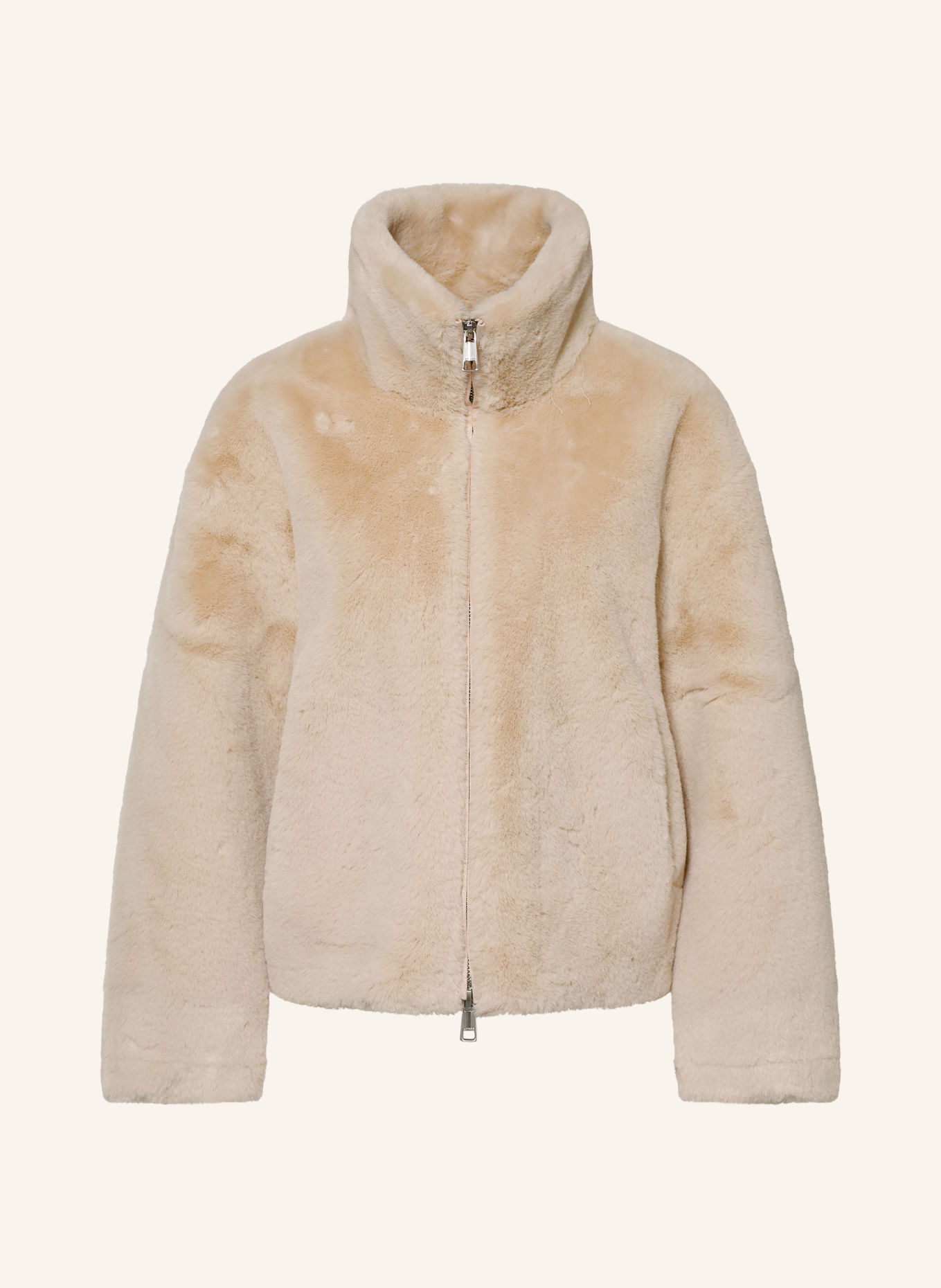 APPARIS Veste en fausse fourrure BROOKS: ÉCRU