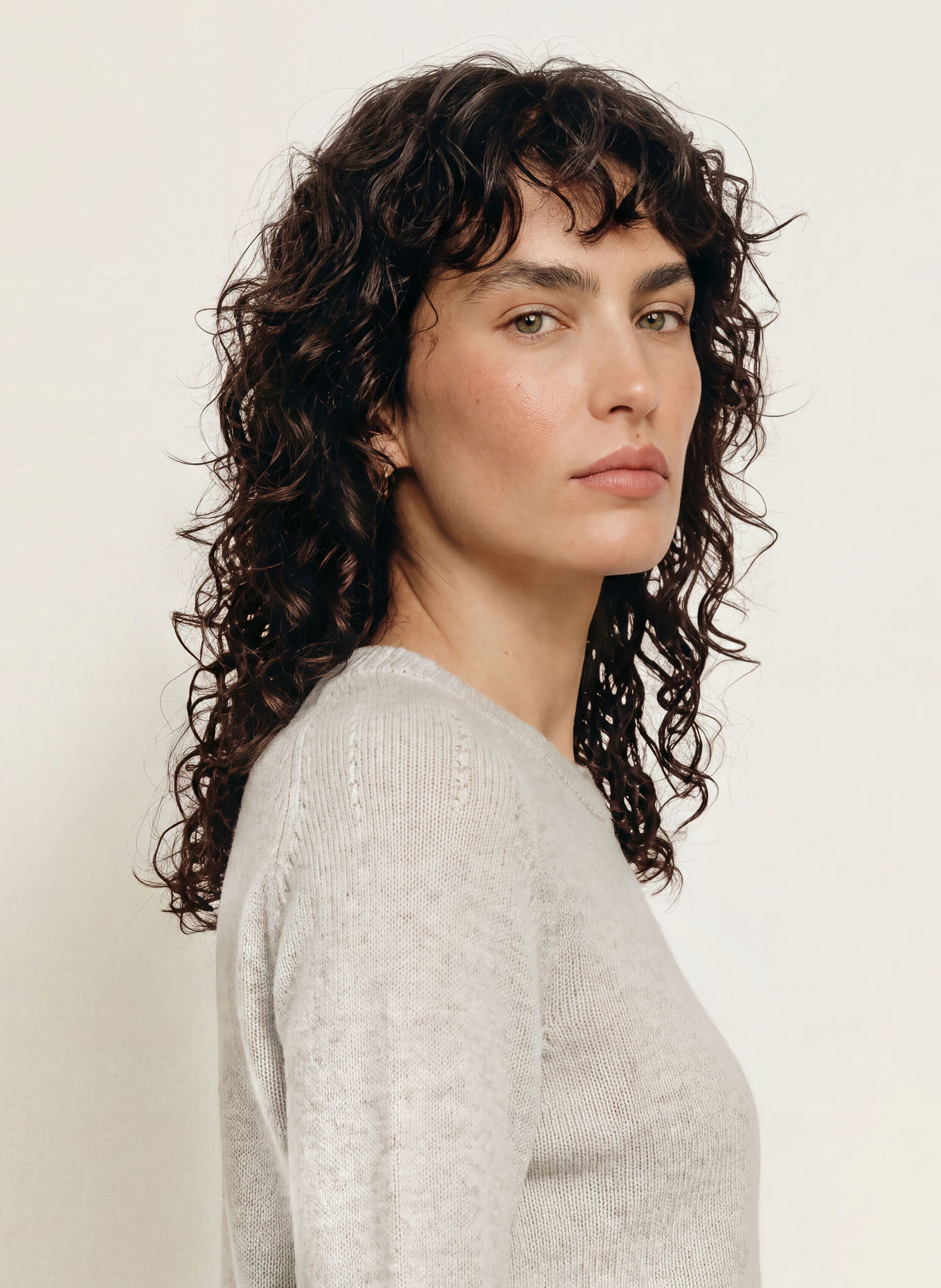 KUJTEN Cashmere-Pullover CAROLINE: GRAU