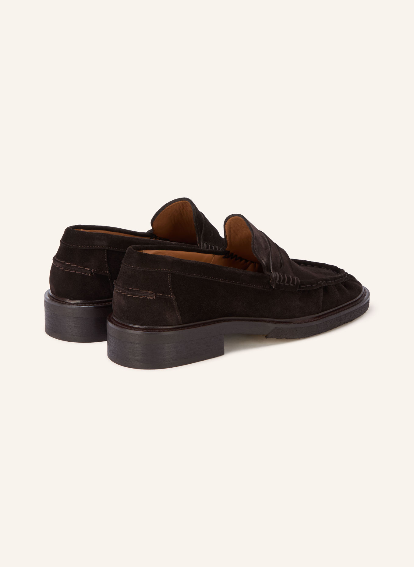 billi bi Pennyloafer: MARRON FONCÉ