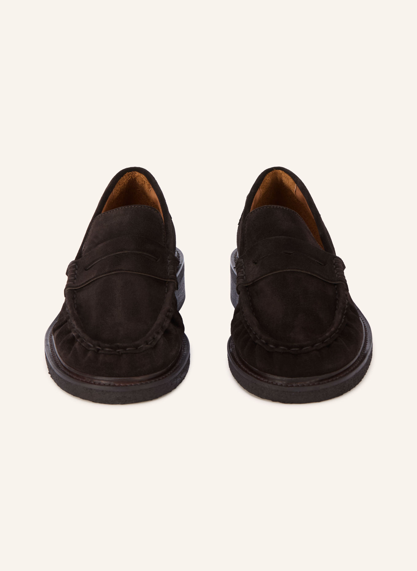 billi bi Pennyloafer: MARRON FONCÉ