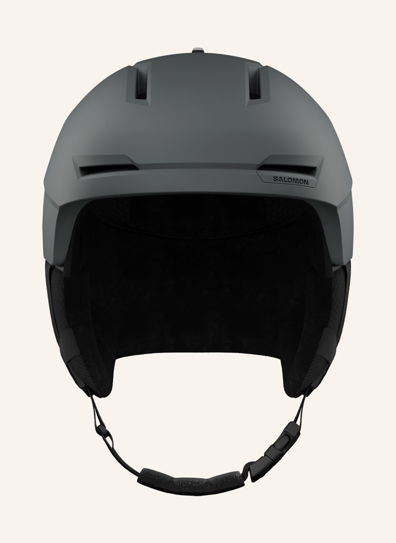 SALOMON Skihelm PIONEER 3: DONKERGRIJS