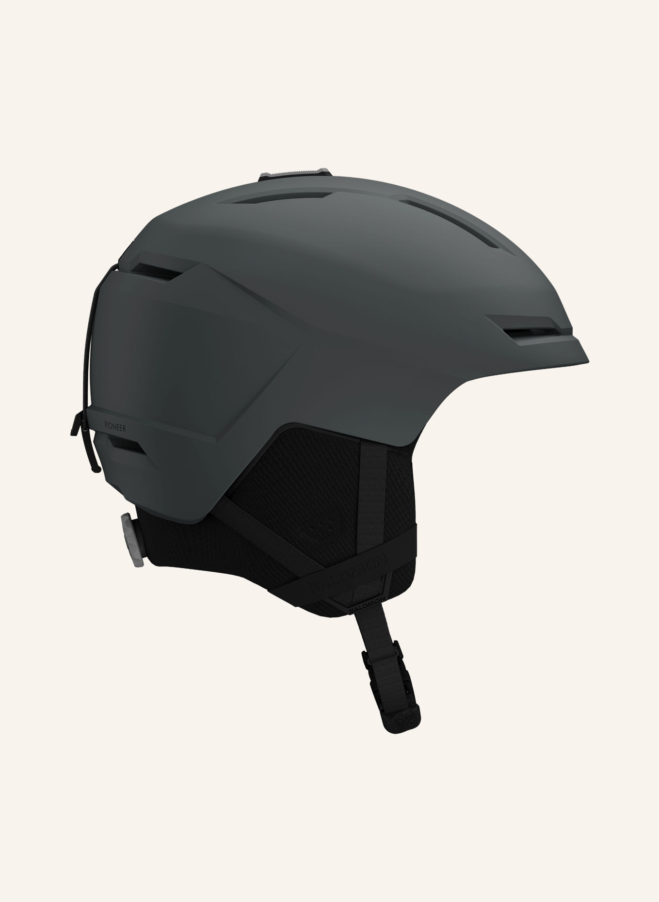 SALOMON Skihelm PIONEER 3: DONKERGRIJS