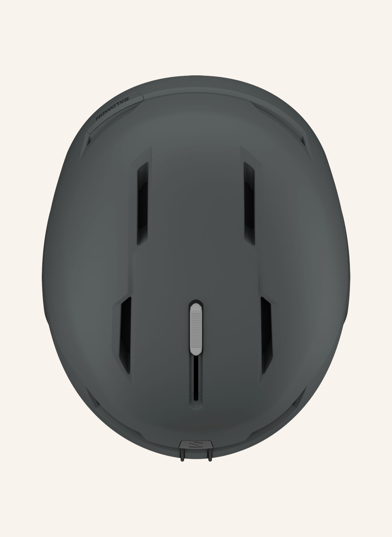 SALOMON Skihelm PIONEER 3: DONKERGRIJS