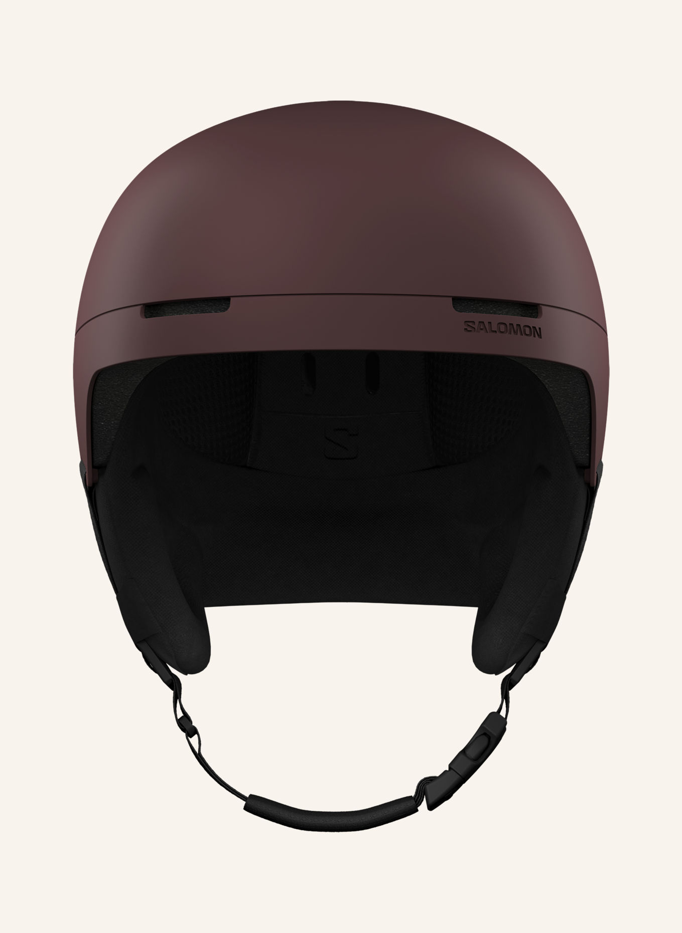 SALOMON Skihelm BRIGADE INDEX: DONKERPAARS
