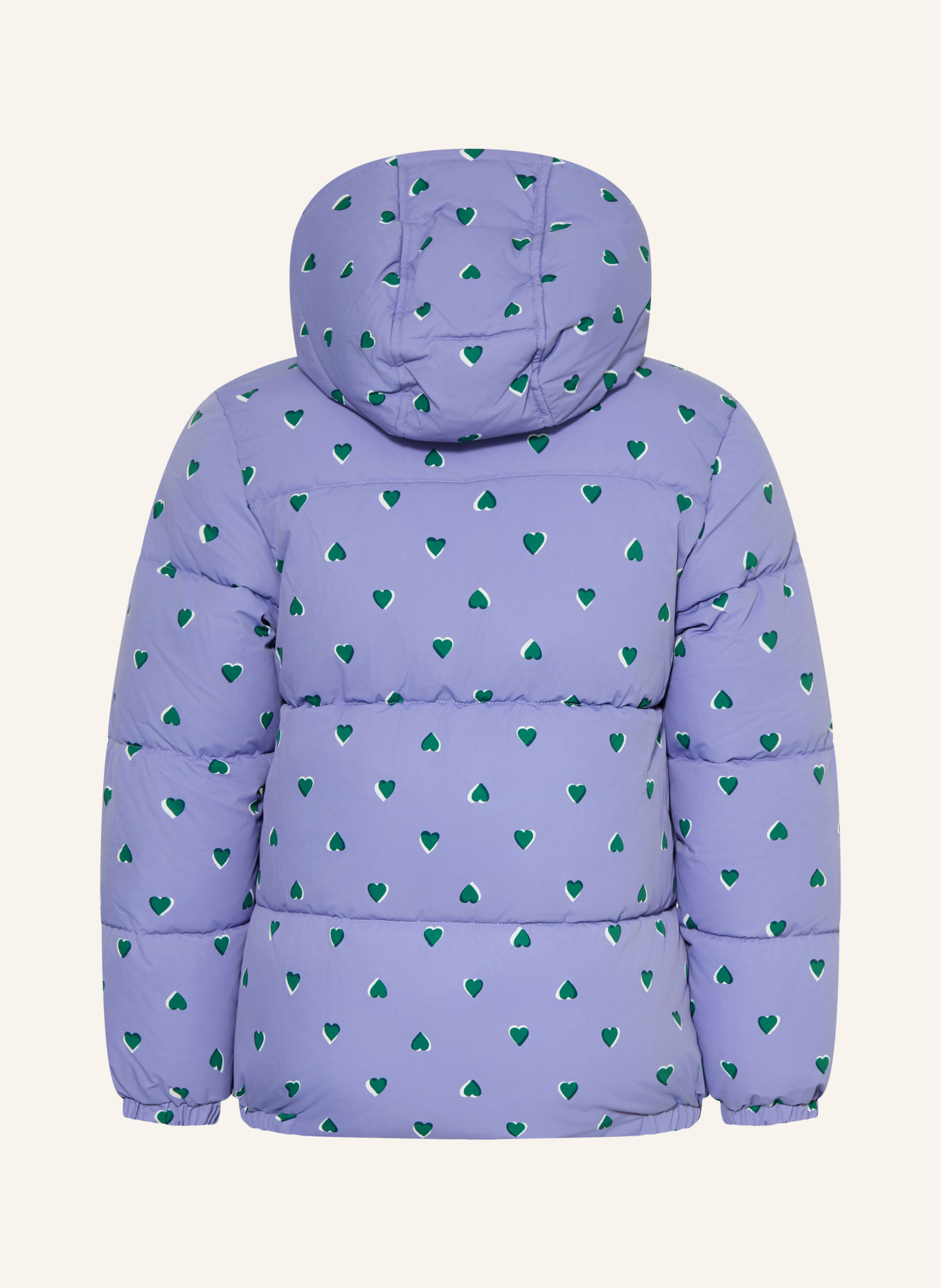 PETIT BATEAU Steppjacke: HELLBLAU / DUNKELGRÜN / WEISS