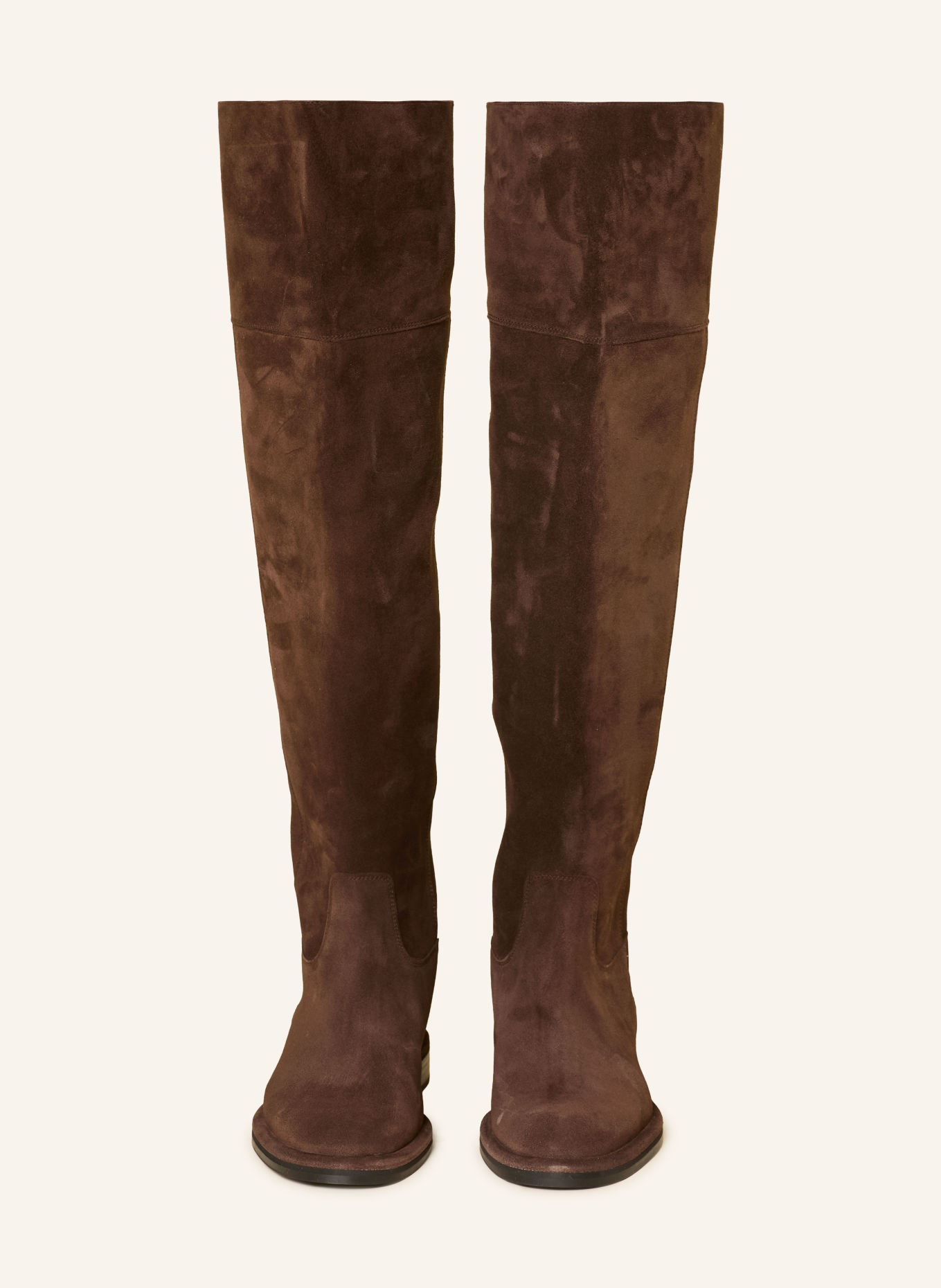 KENNEL & SCHMENGER Overknee laarzen LIARA: MARRON FONCÉ