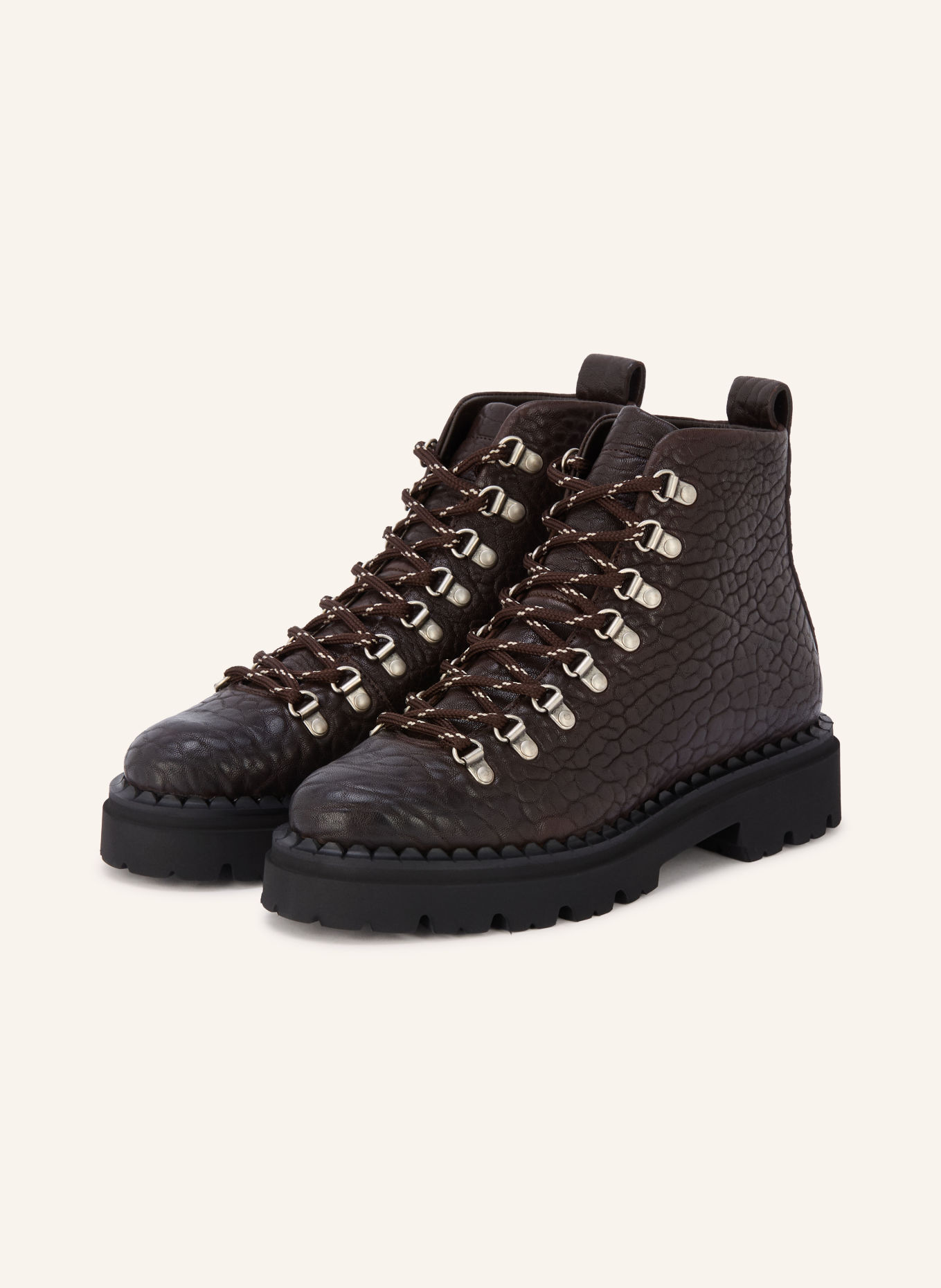 KENNEL & SCHMENGER LANA Lace-up boots: DARK BROWN