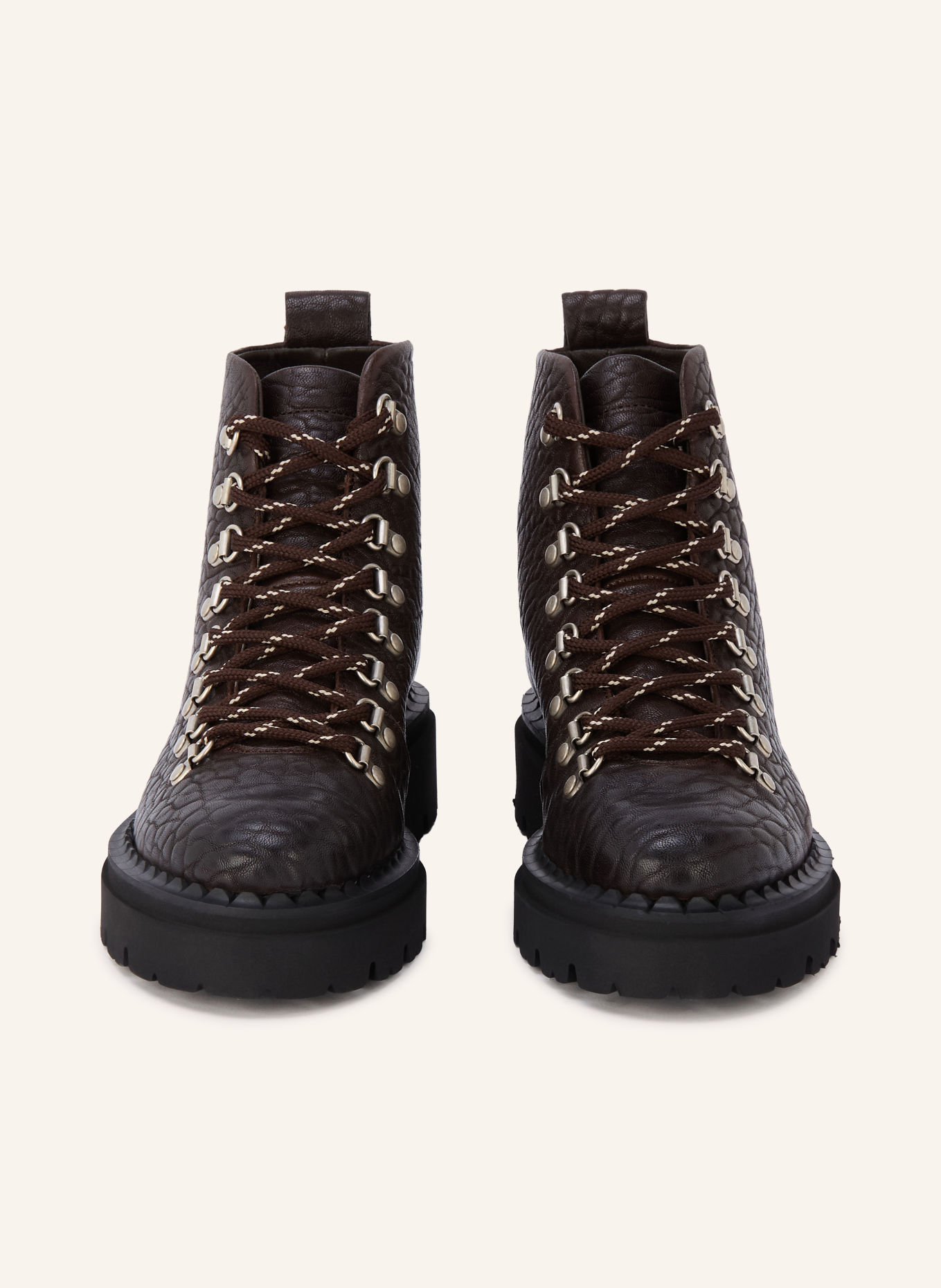 KENNEL & SCHMENGER LANA Lace-up boots: DARK BROWN