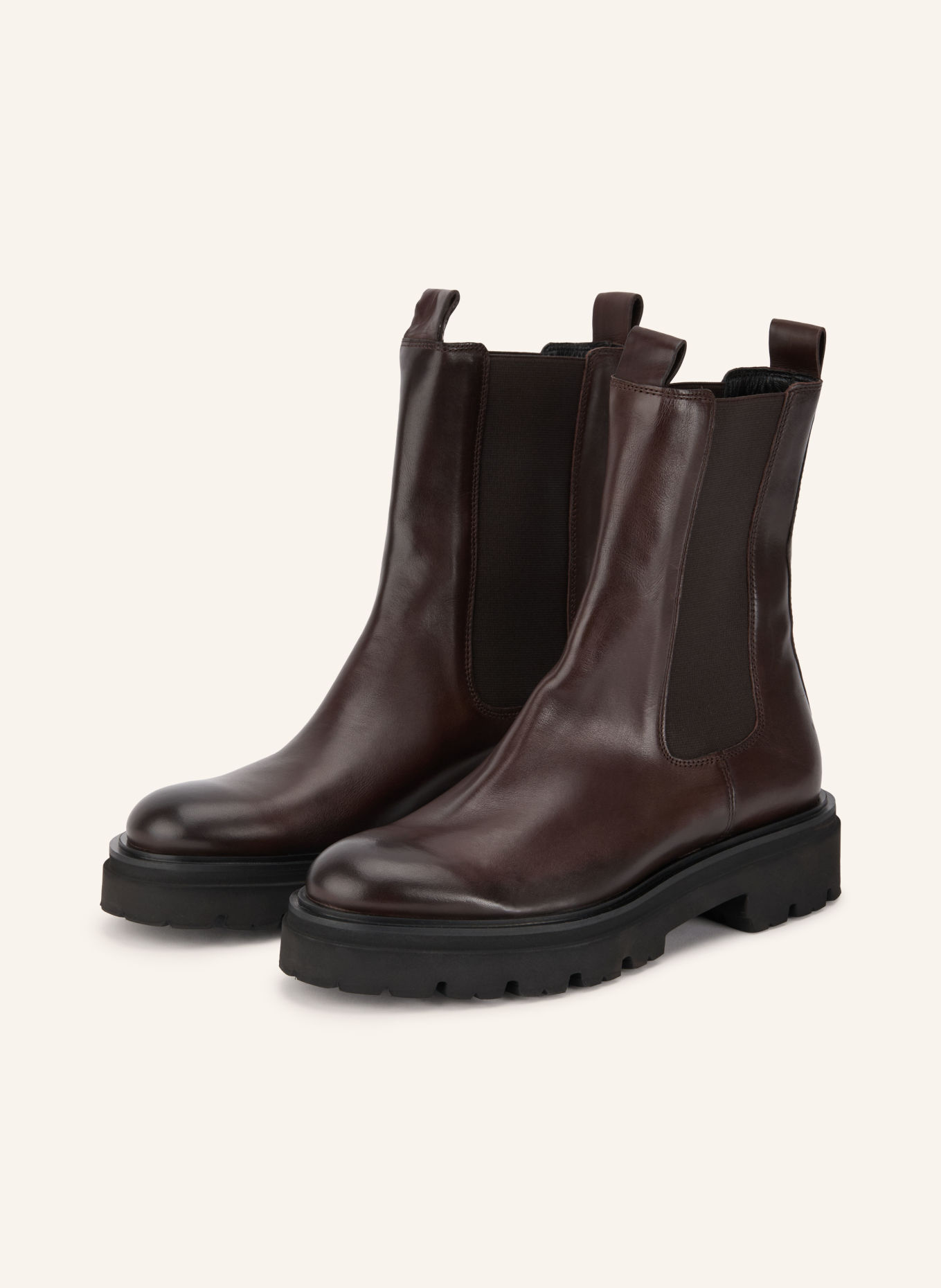 KENNEL & SCHMENGER BELL Chelsea boots: DARK BROWN