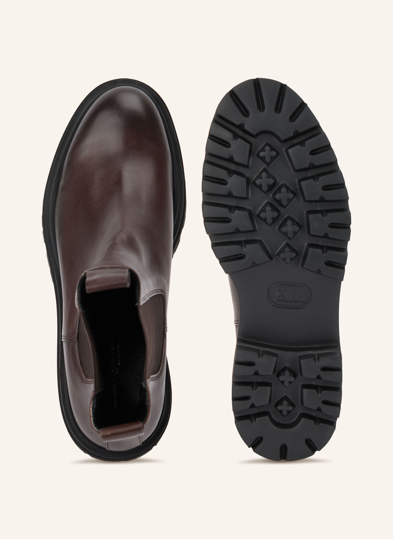 KENNEL & SCHMENGER BELL Chelsea boots: DARK BROWN