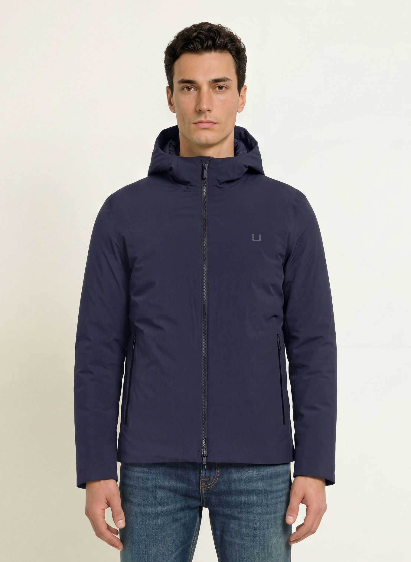 UBR Daunenjacke PHANTOM: DUNKELBLAU