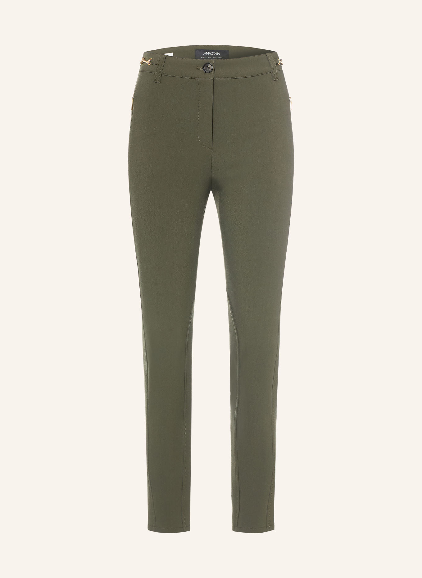 MARC CAIN 7/8 broek SILEA: 599 forest night new