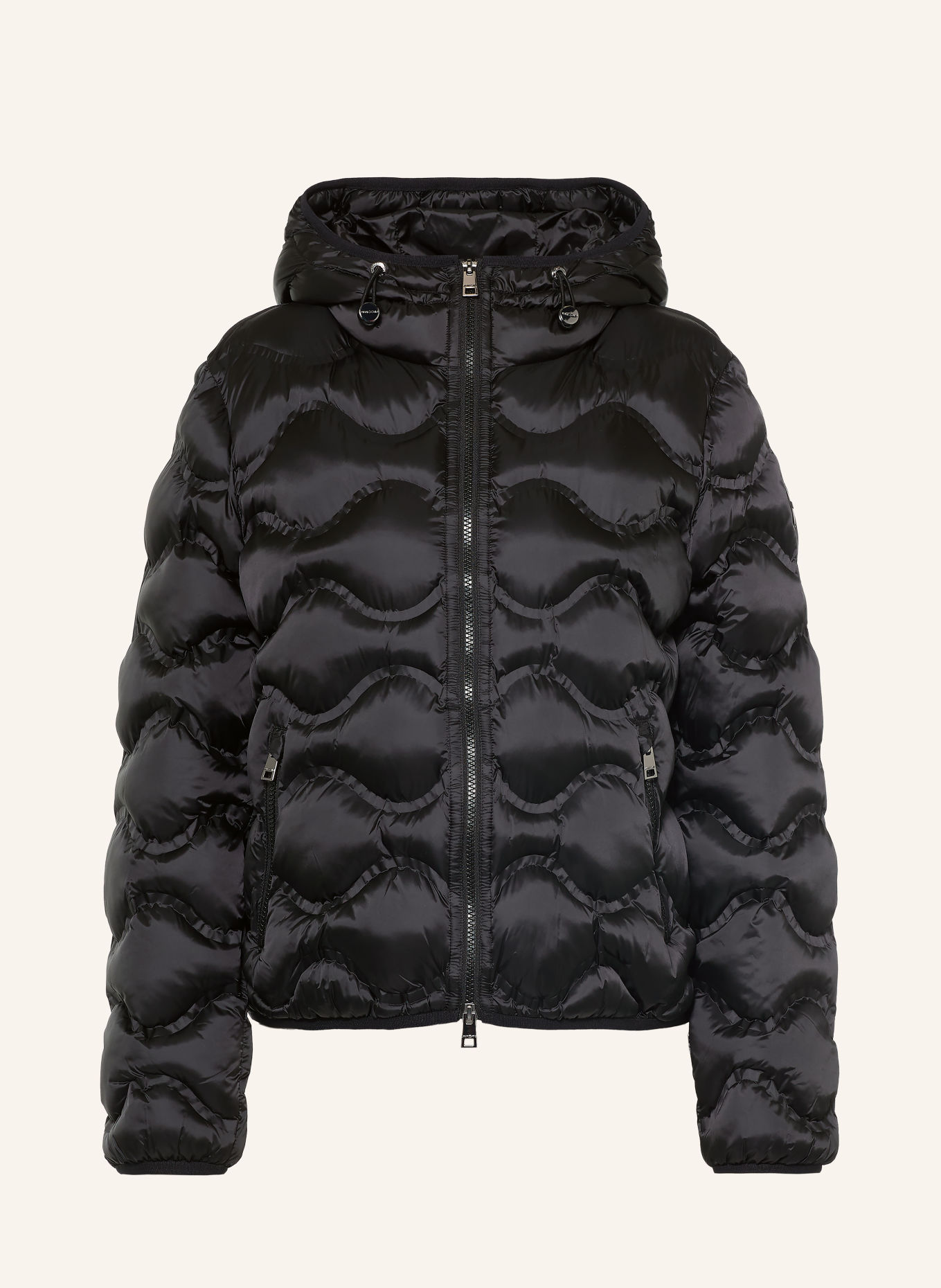 MARC CAIN Quilted jacket: 900 black new
