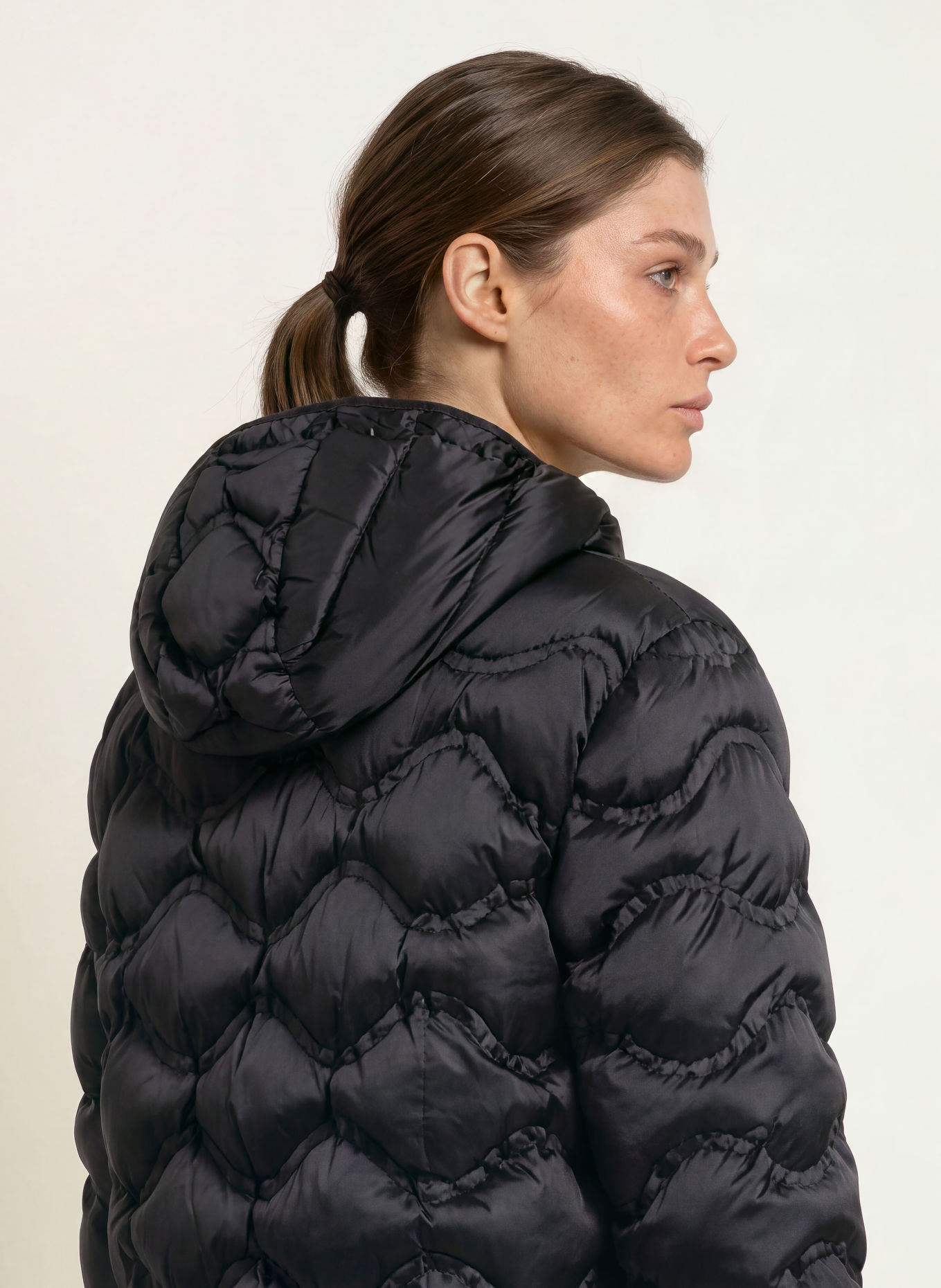 MARC CAIN Quilted jacket: 900 black new
