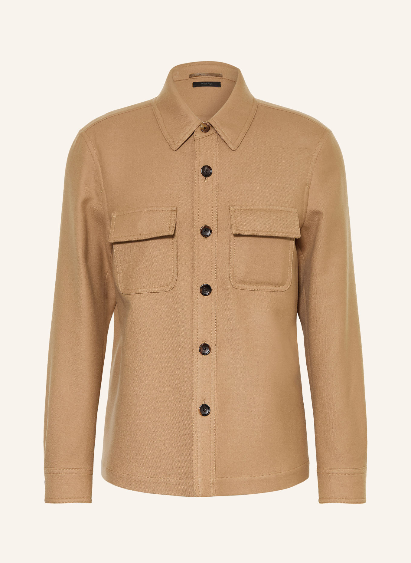 TOM FORD Overshirt: LIGHT BROWN