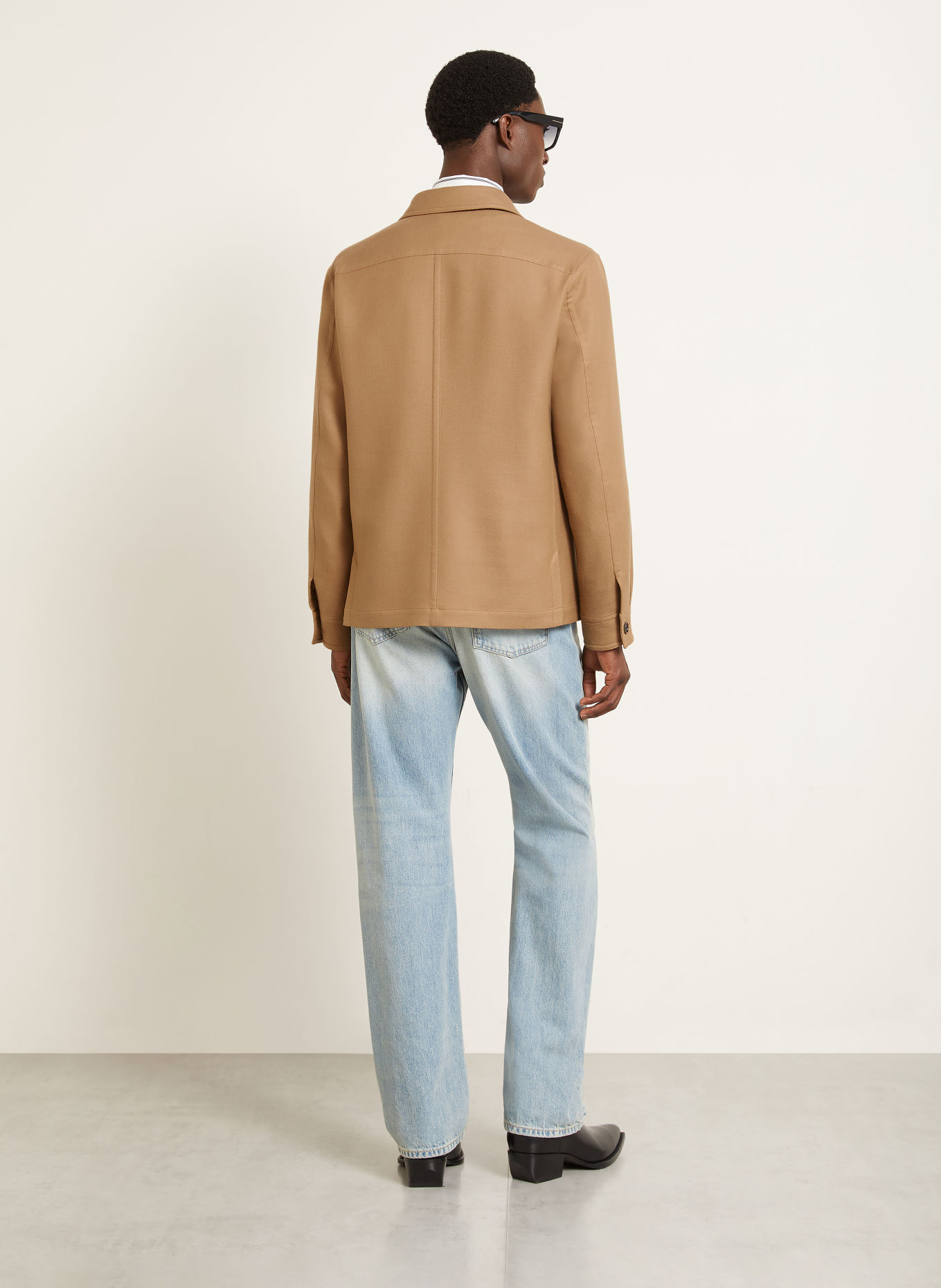 TOM FORD Overshirt: LIGHT BROWN