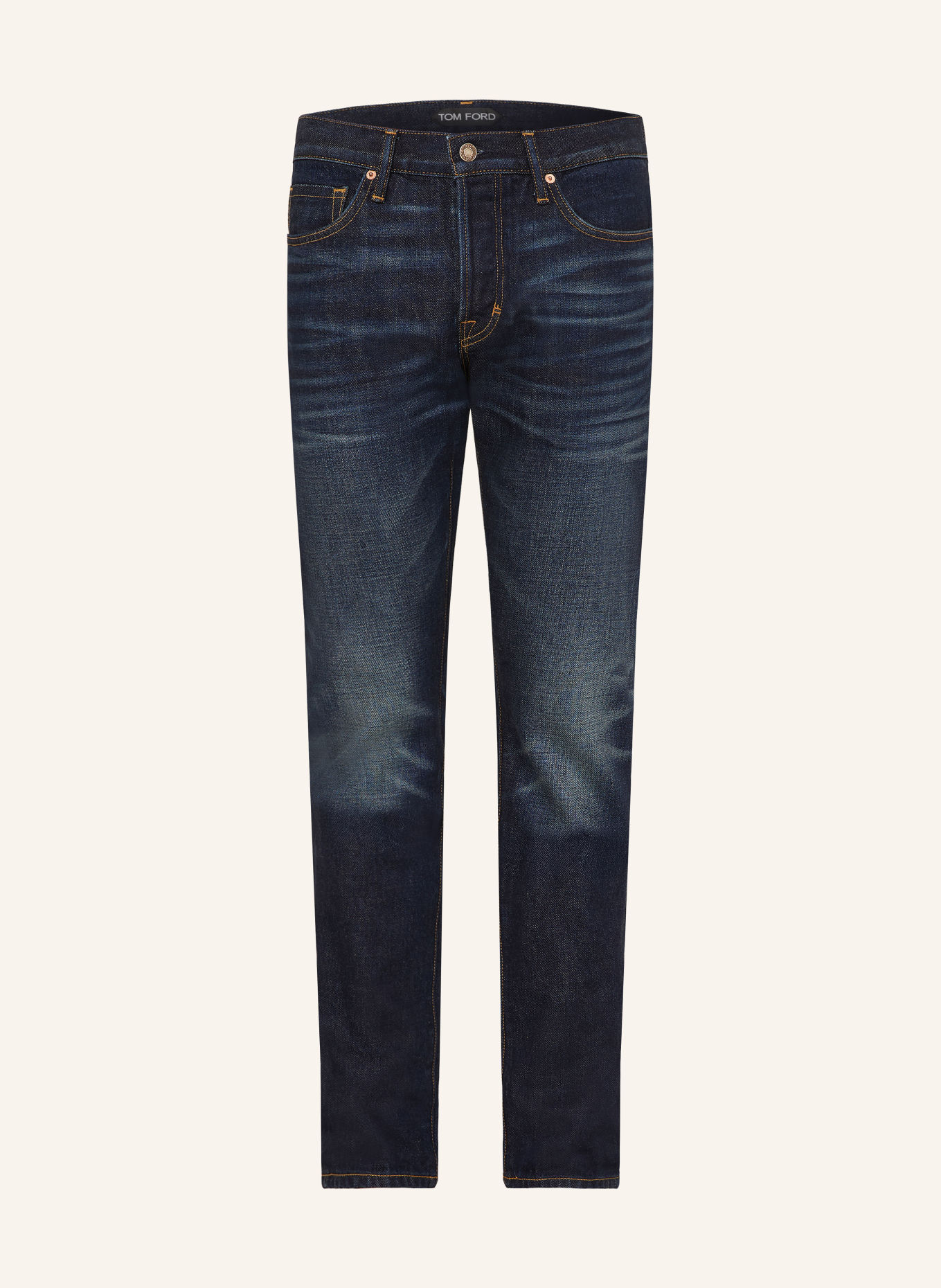 TOM FORD Džíny Slim Fit: UBO INDIGO