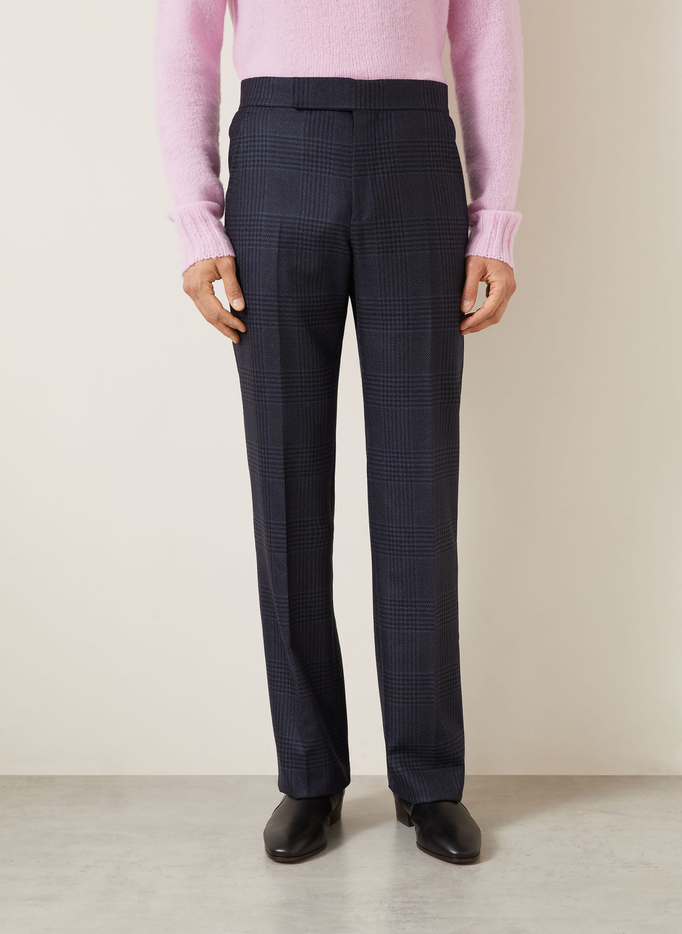 TOM FORD Anzughose Regular Fit: UUC NAVY MULTICOLOR