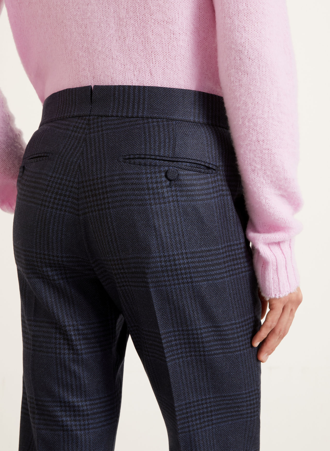 TOM FORD Anzughose Regular Fit: UUC NAVY MULTICOLOR