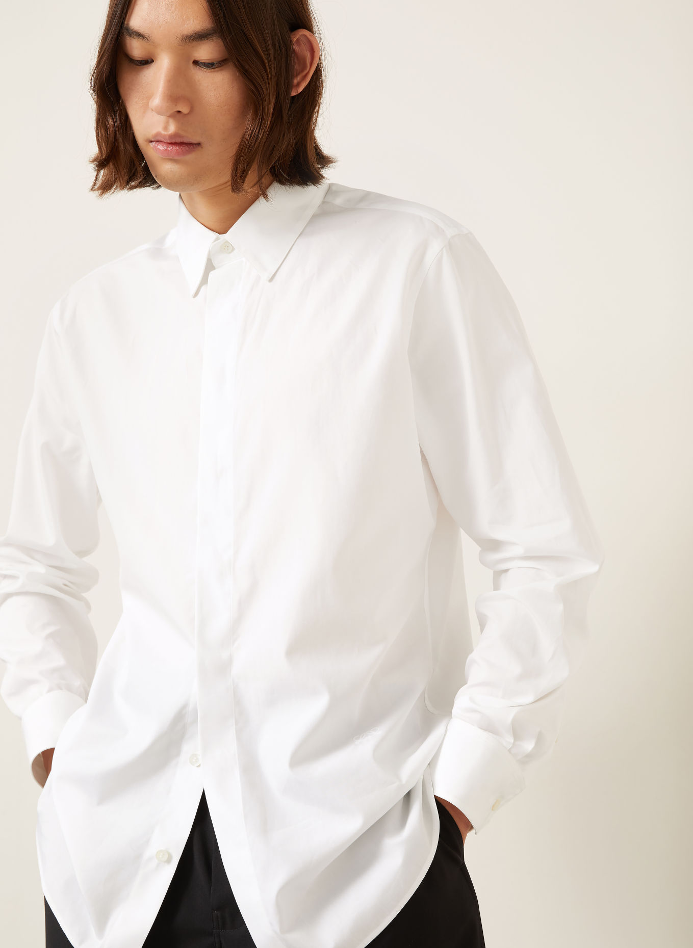 LOEWE Košile Comfort Fit: BÍLÁ