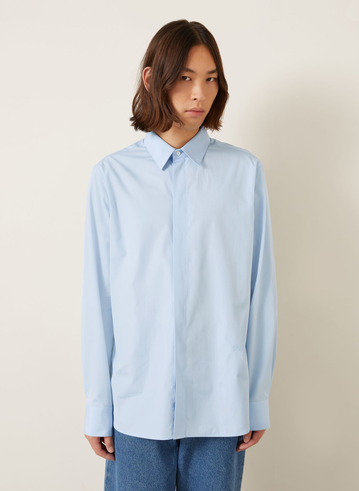 LOEWE Hemd Comfort Fit: HELLBLAU