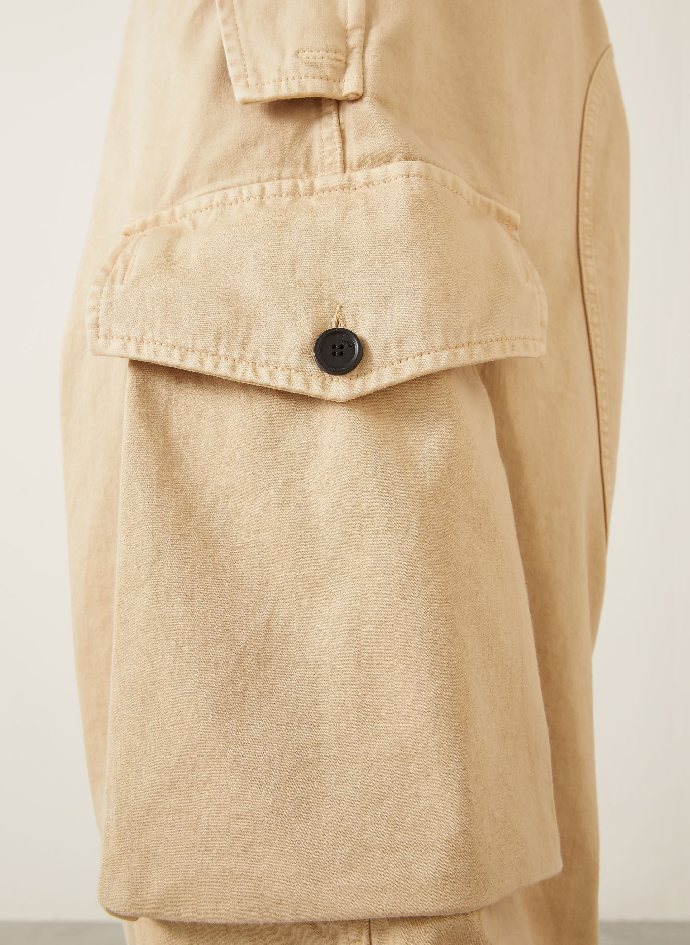 LOEWE Regular-Fit Cargo Trousers: BEIGE