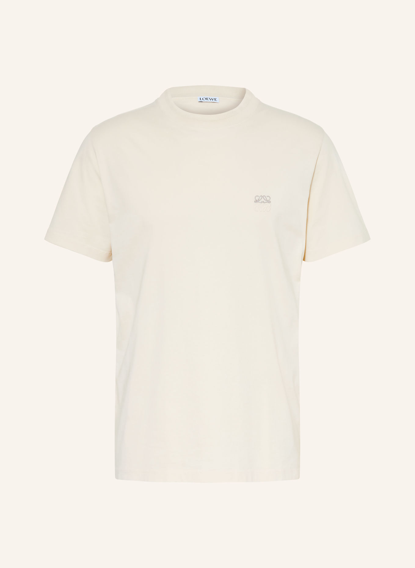 LOEWE T-shirt: KREMOWY