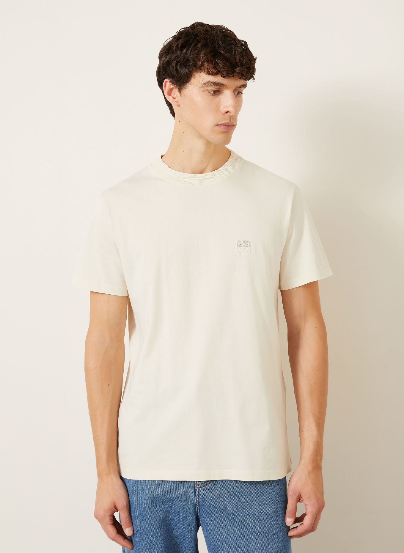 LOEWE T-shirt: KREMOWY