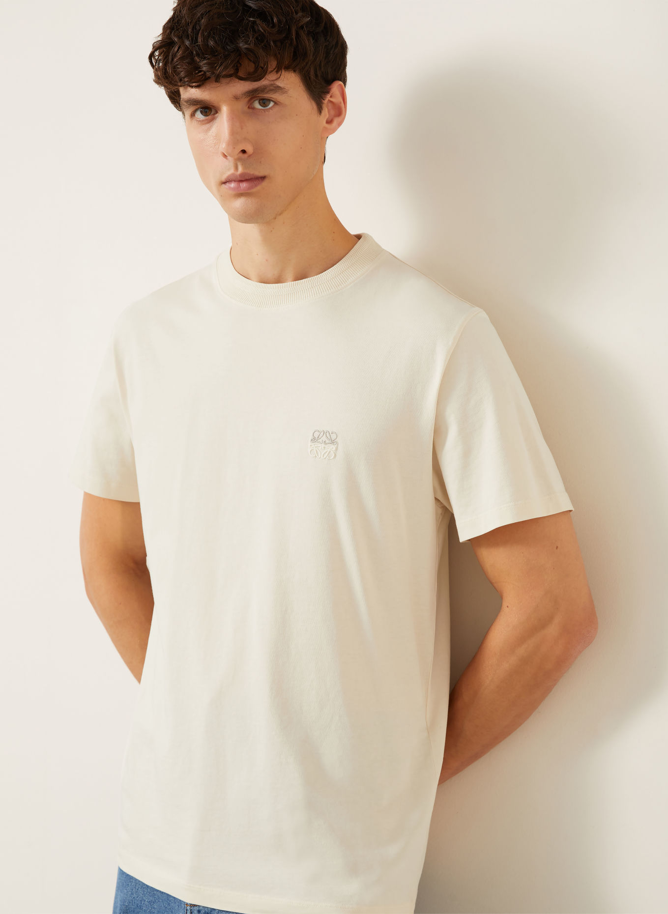 LOEWE T-shirt: KREMOWY