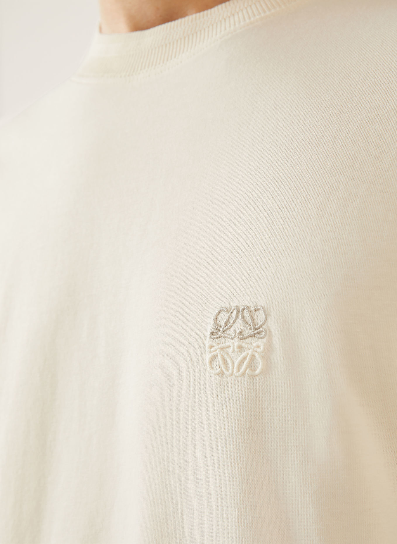 LOEWE T-shirt: KREMOWY