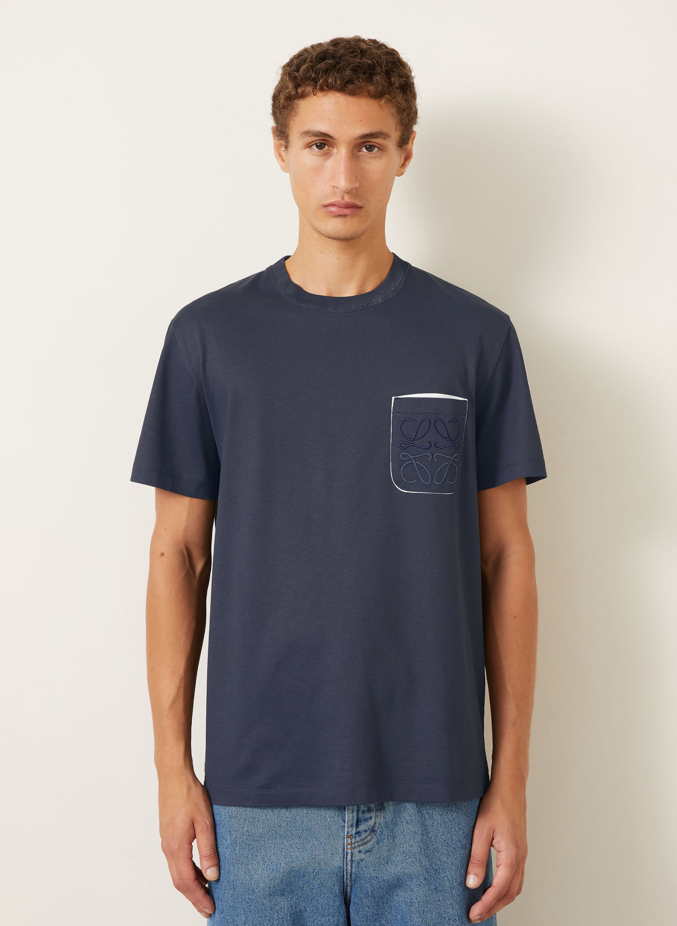 LOEWE T-shirt: DARK BLUE