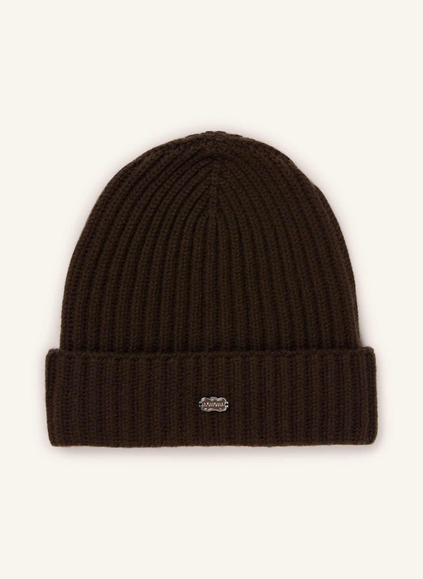 AGNONA Cashmere Hat: OLIVE