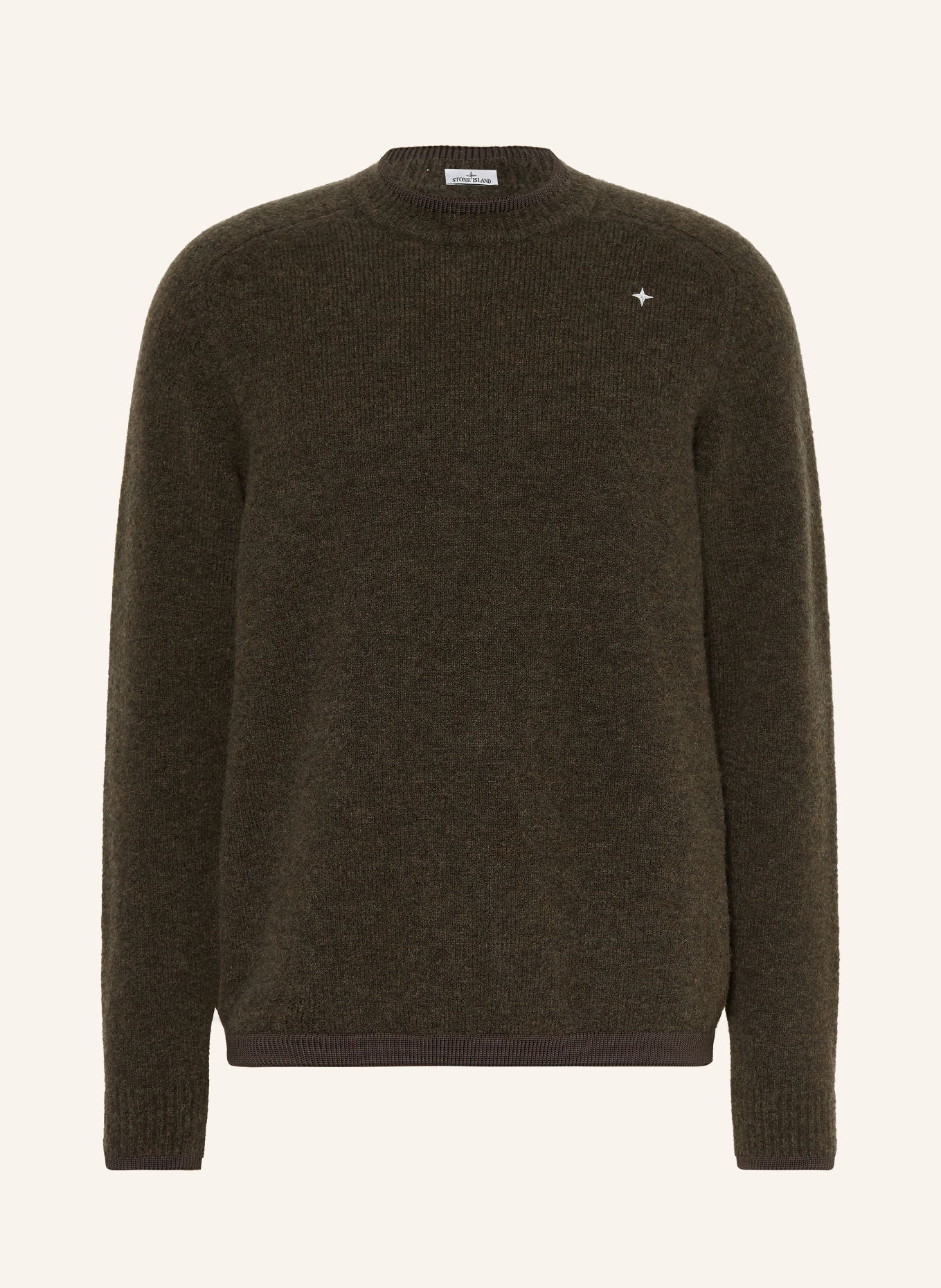 STONE ISLAND Svetr STELLINA: OLIVOVÁ