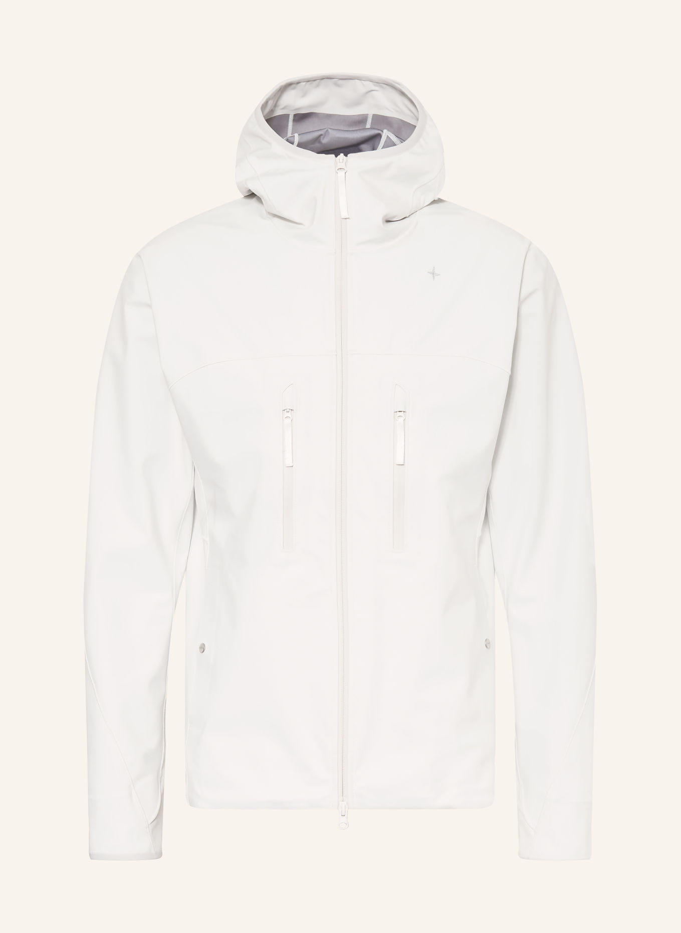 STONE ISLAND Bunda STELLINA: SVĚTLE ŠEDÁ
