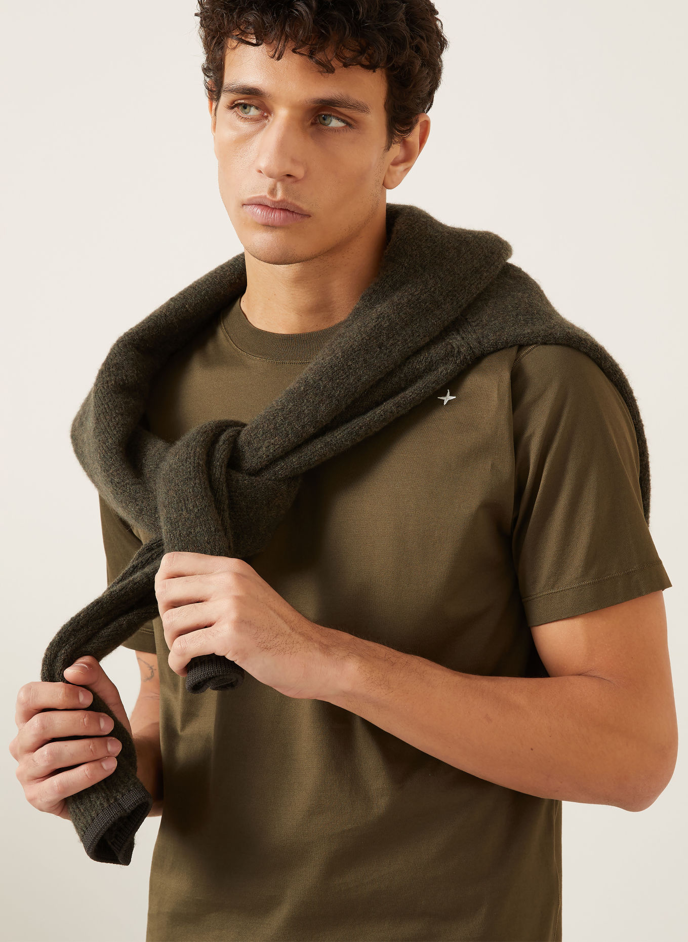 STONE ISLAND T-Shirt STELLINA: KHAKI