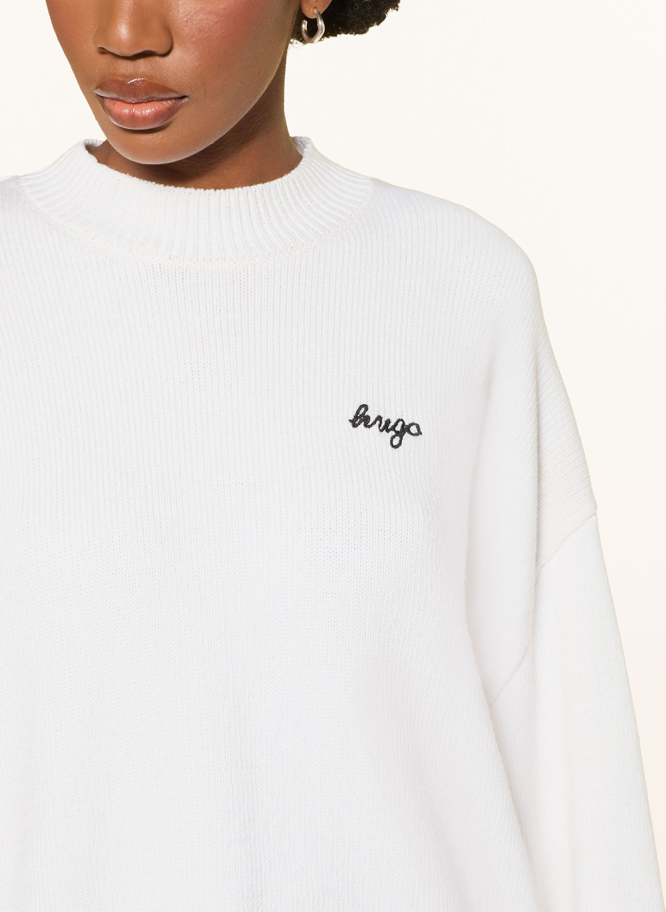 HUGO SHENNY Sweater: CREAM