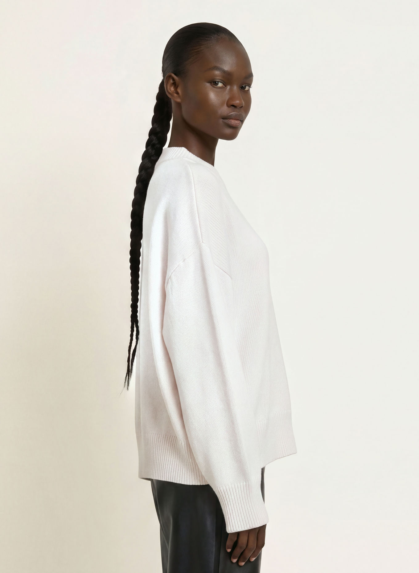 HUGO SHENNY Sweater: CREAM