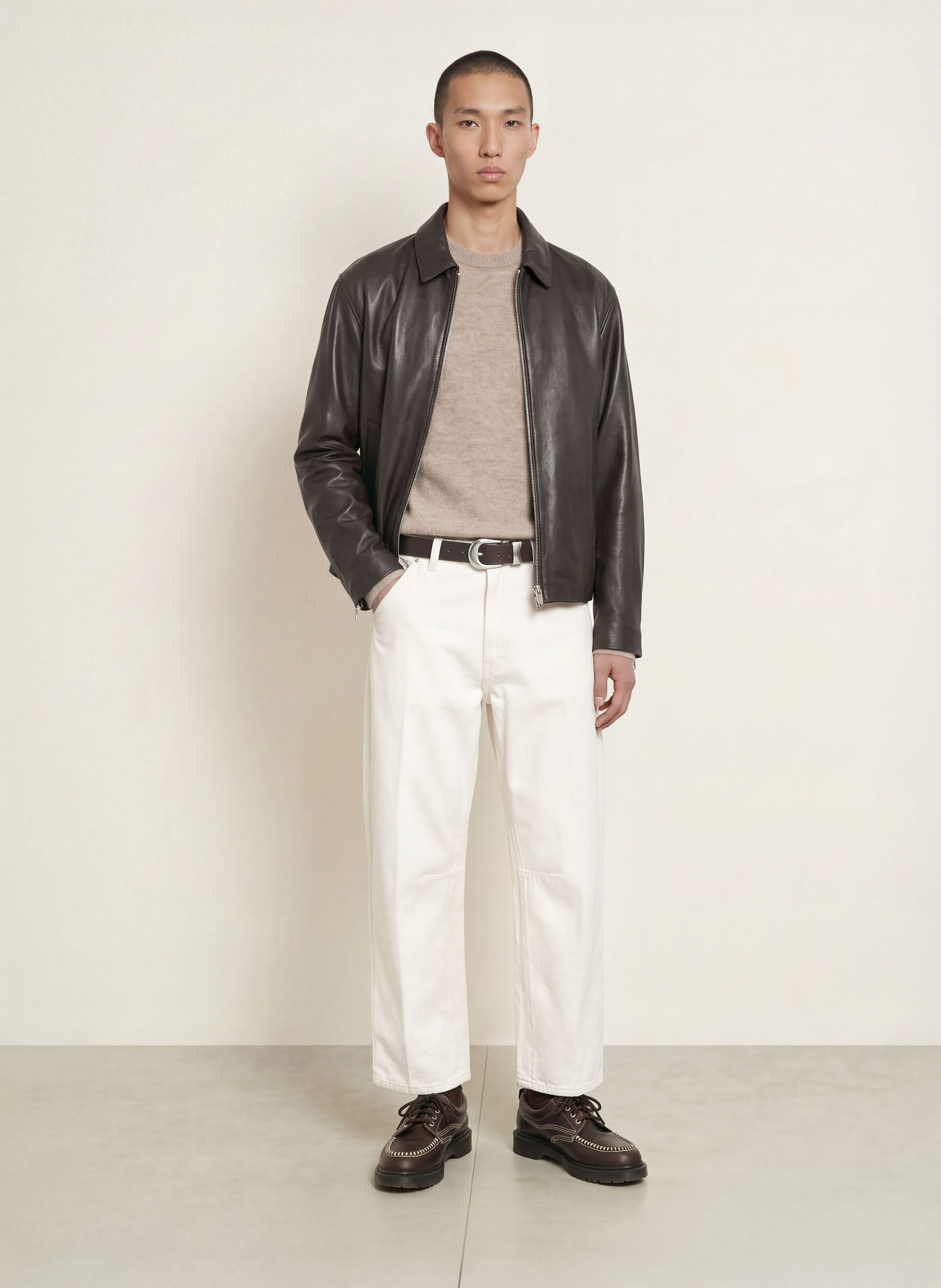 DRYKORN Pull LEANDO: BEIGE