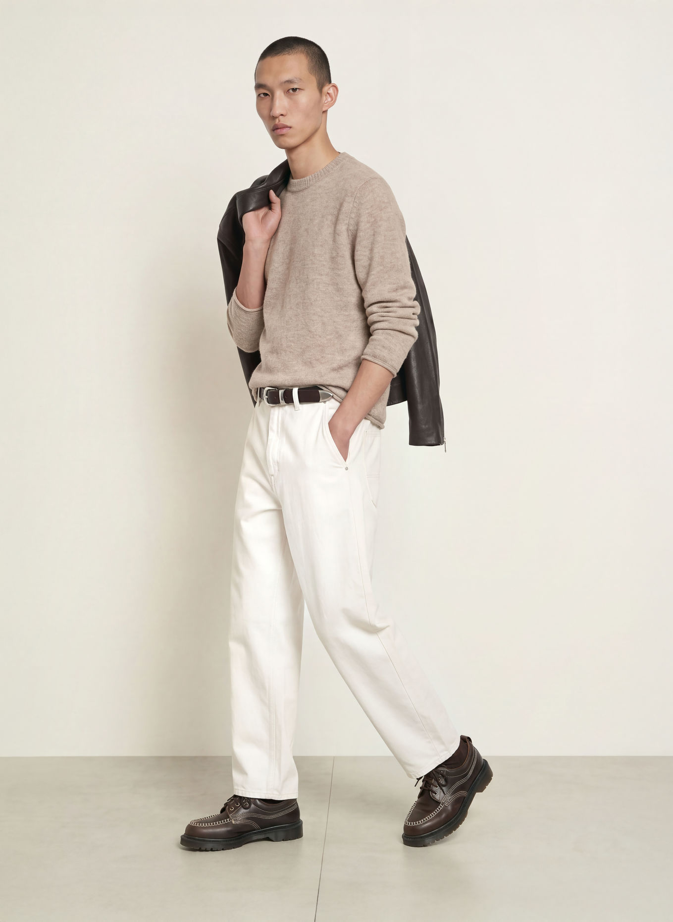 DRYKORN Pull LEANDO: BEIGE