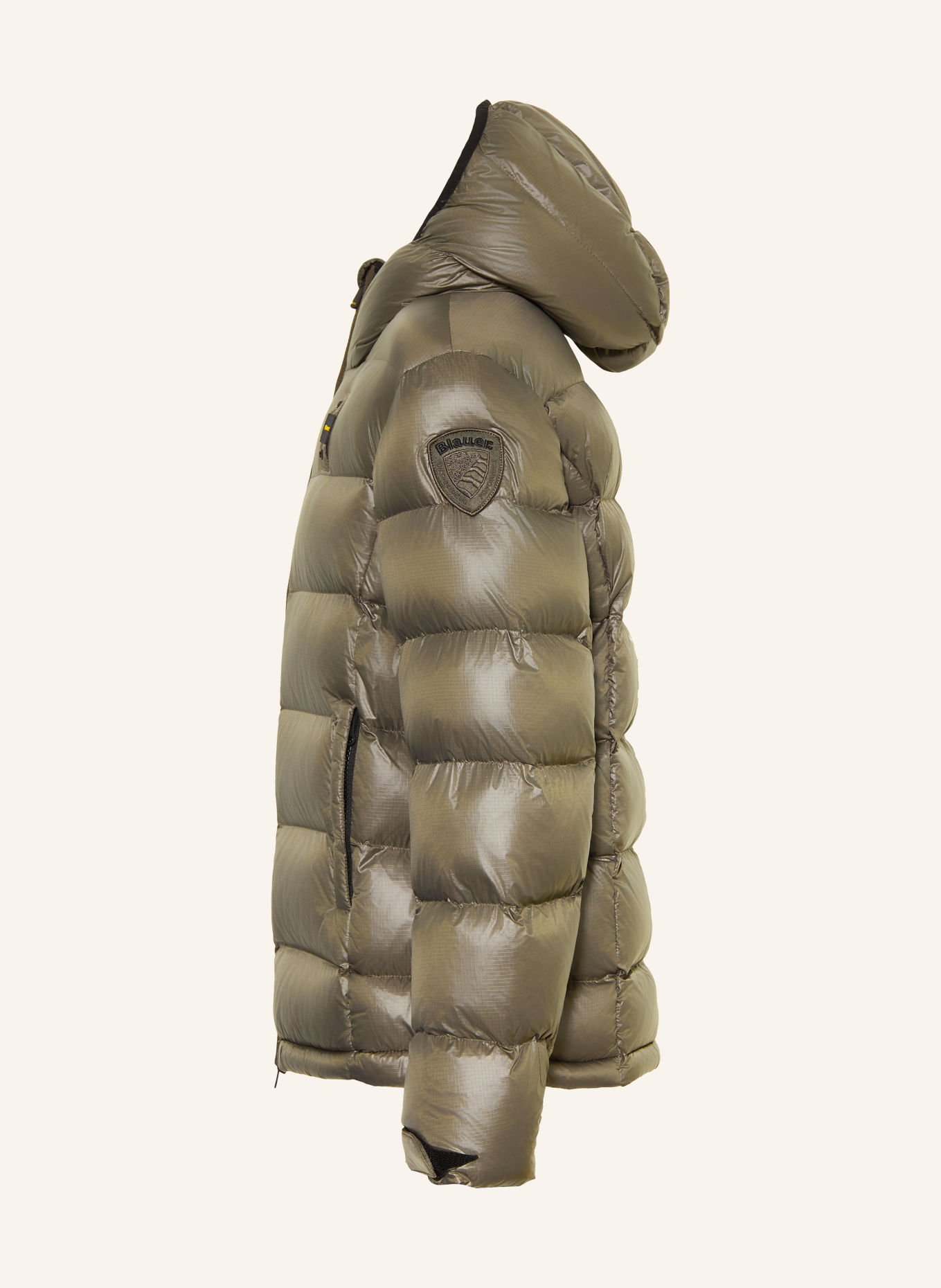 Blauer Steppjacke: GRAU