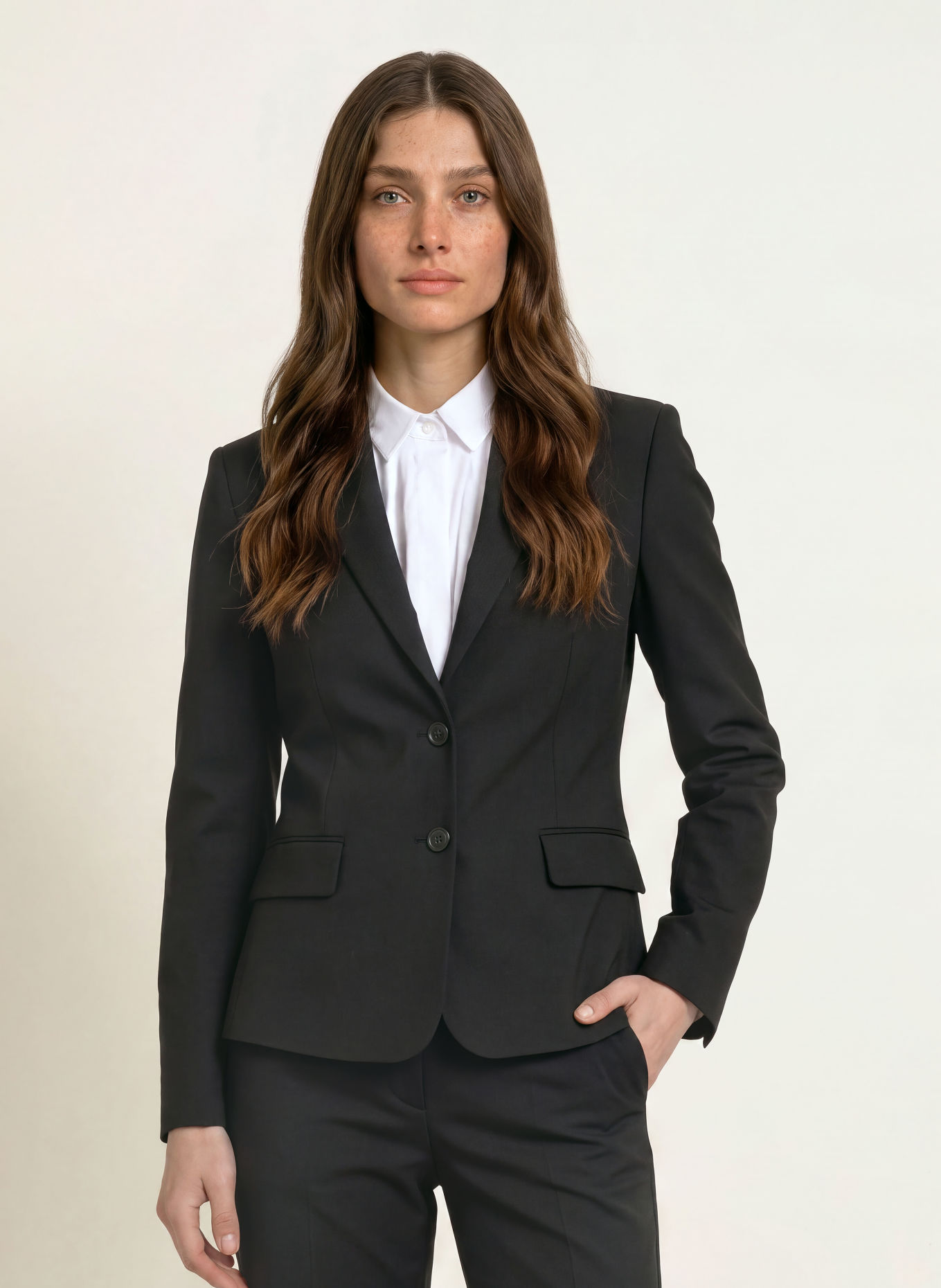 HUGO Blazer AREDANA: ZWART