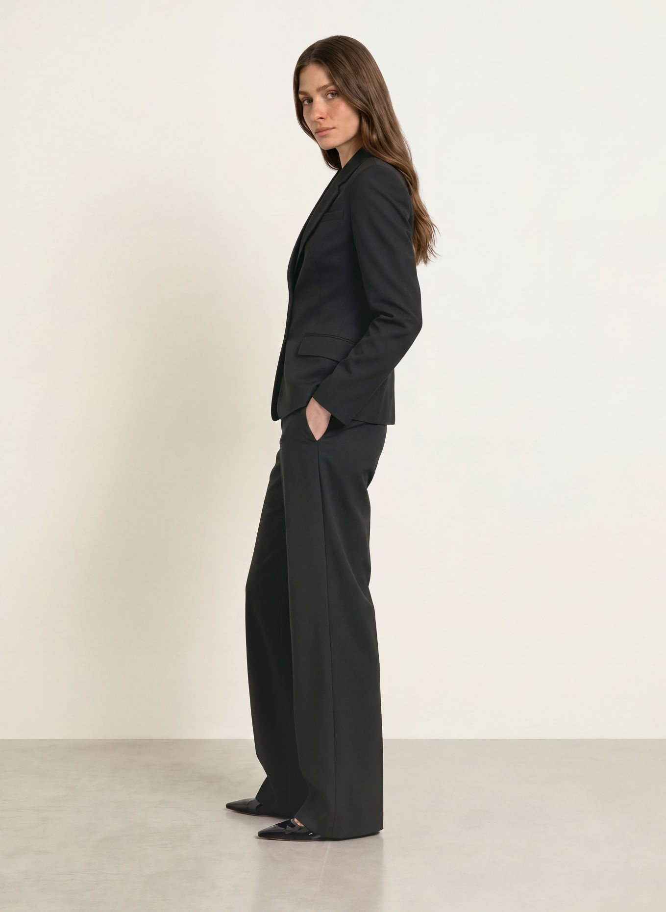 HUGO Blazer AREDANA: ZWART