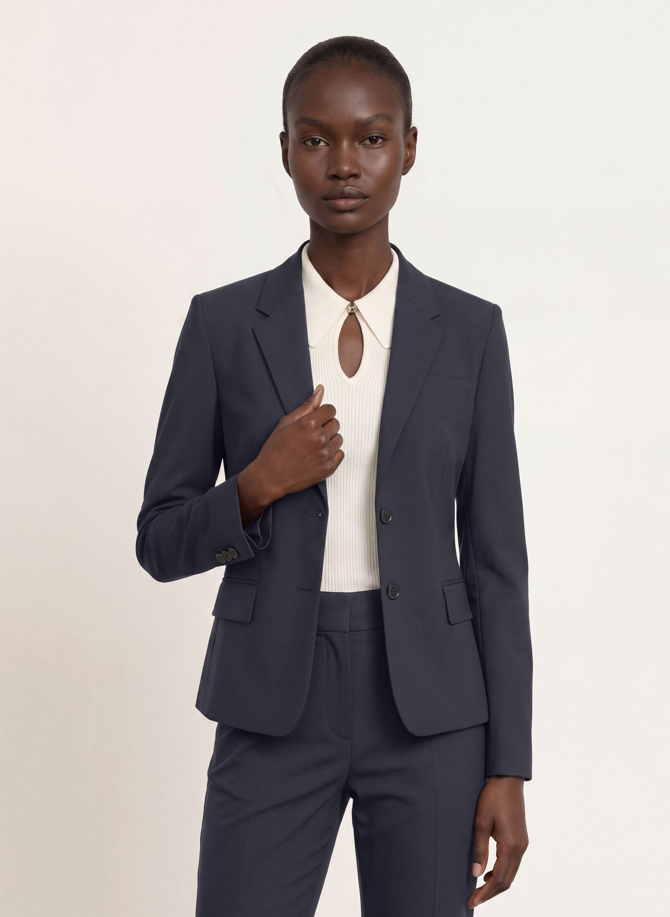HUGO Blazer AREDANA: DONKERBLAUW